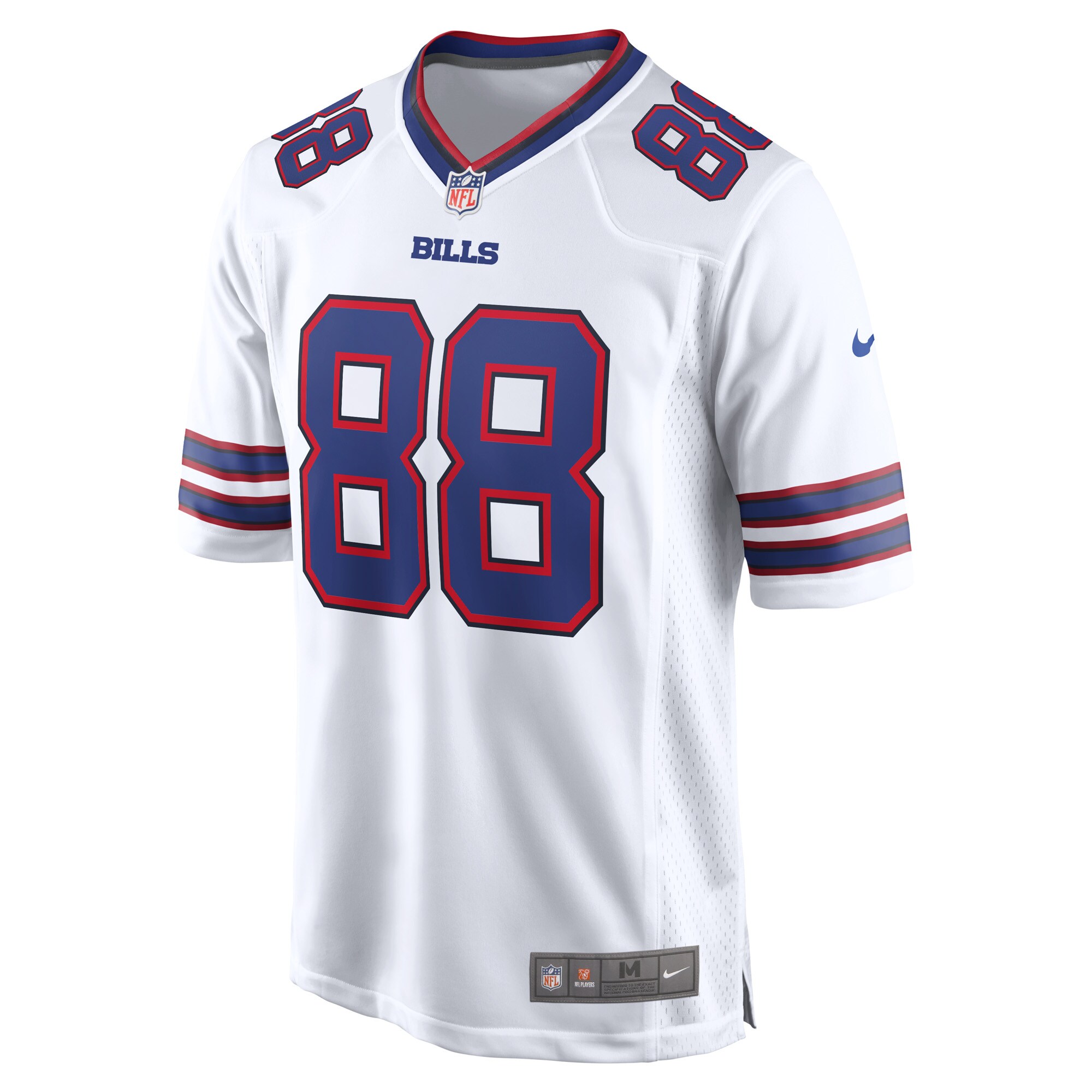 Dawson Knox Buffalo Bills Nike Away Game Player Jersey – White Clowdercats
