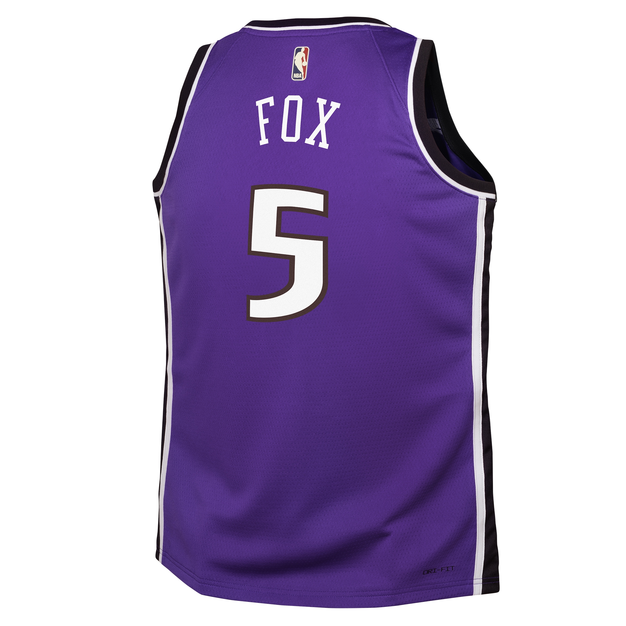 De’Aaron Fox Sacramento Kings Nike Youth 2024/25 Swingman Jersey – Purple – Classic Edition Clowdercats