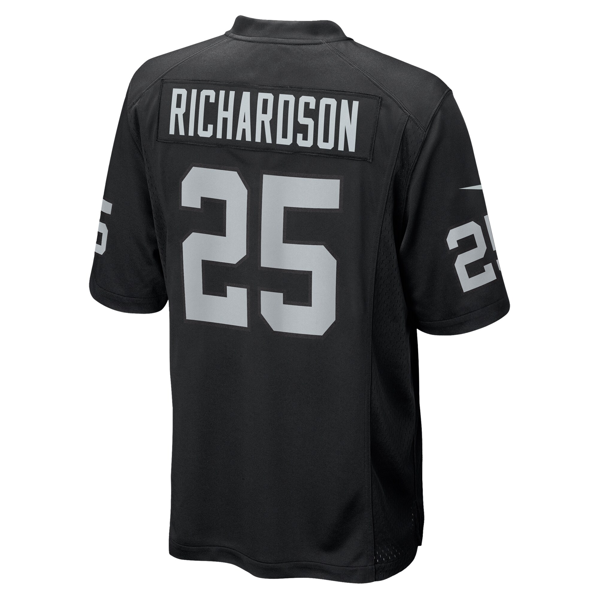 Decamerion Richardson Las Vegas Raiders Nike Team Game Jersey – Black Clowdercats
