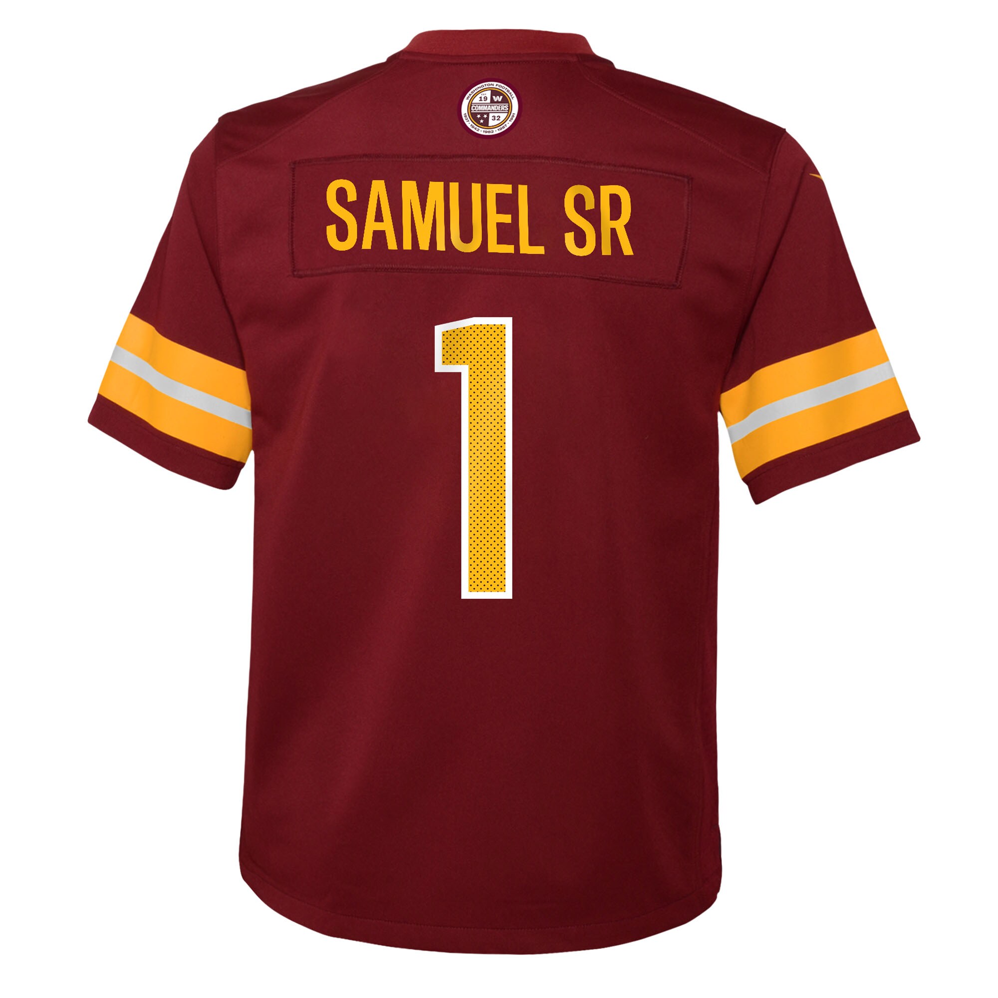 Deebo Samuel Sr Washington Commanders Nike Youth Team Game Jersey – Burgundy Clowdercats
