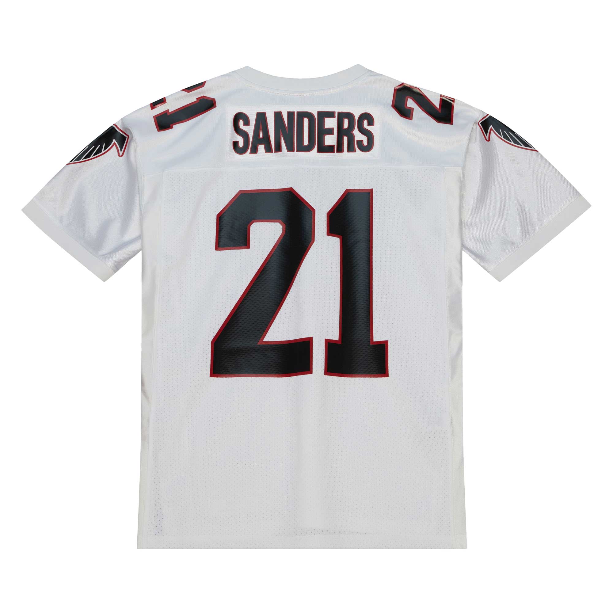 Deion Sanders Atlanta Falcons 1991 Mitchell & Ness Authentic Throwback Retired Player Jersey – White Clowdercats
