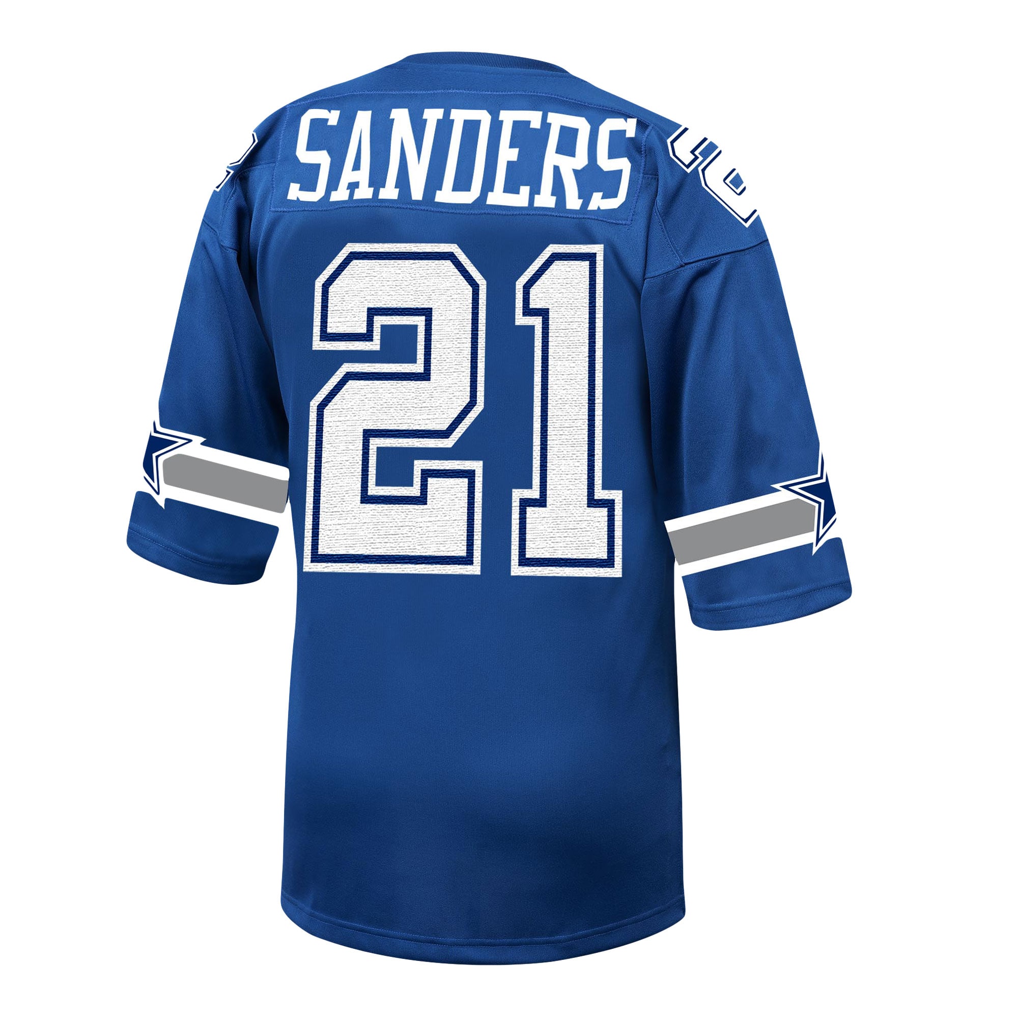 Deion Sanders Dallas Cowboys 1996 Mitchell & Ness Authentic Throwback Retired Player Jersey – Royal Clowdercats