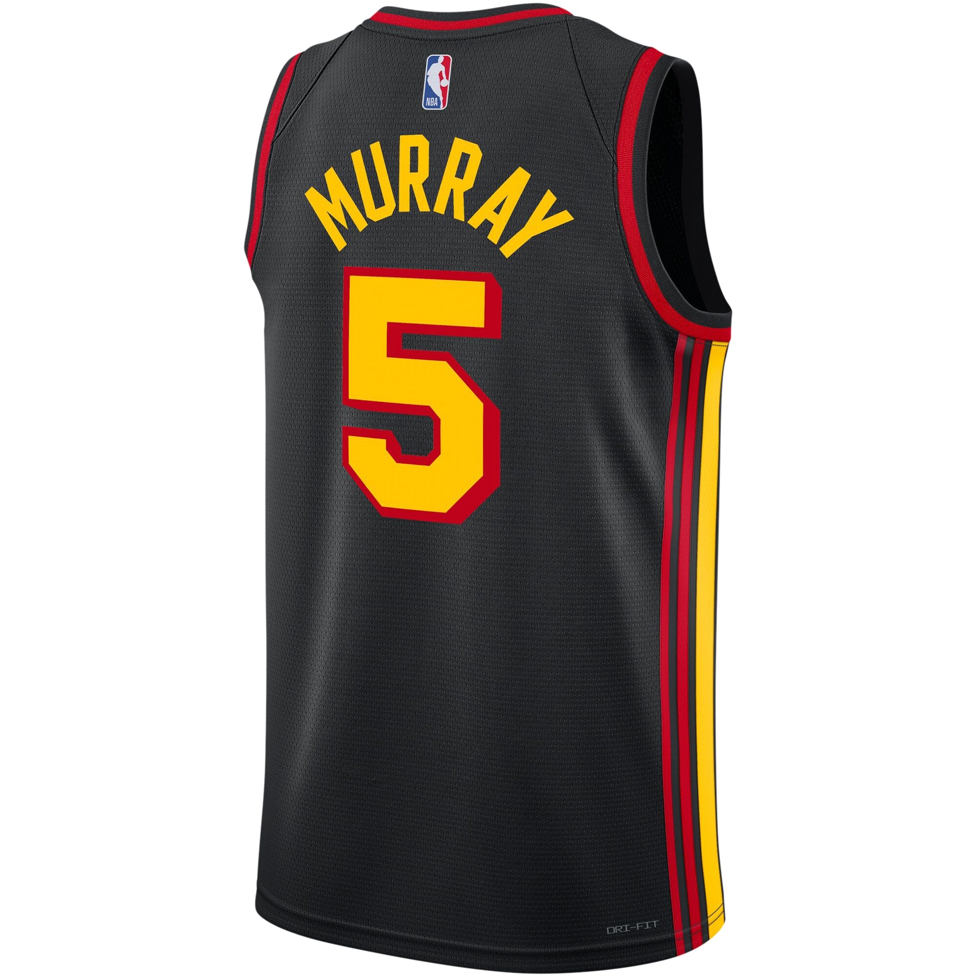 Dejounte Murray Atlanta Hawks Jordan Brand Unisex Swingman Jersey – Statement Edition – Black Clowdercats