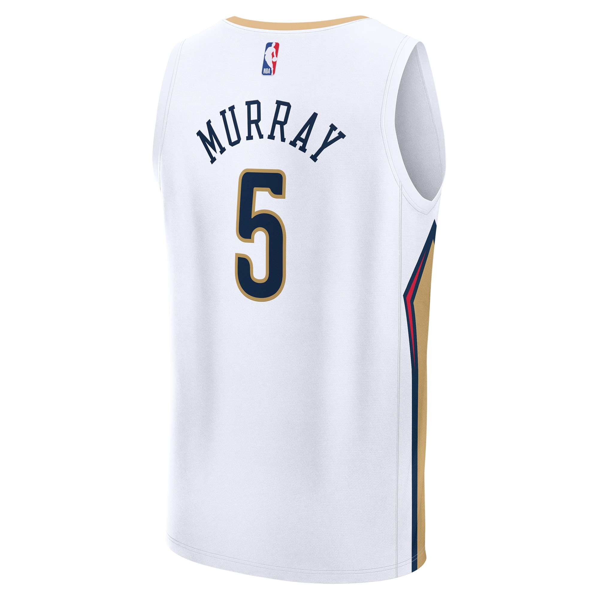 Dejounte Murray New Orleans Pelicans Fanatics Youth Fast Break Replica Player Jersey – Association – White Edition Clowdercats