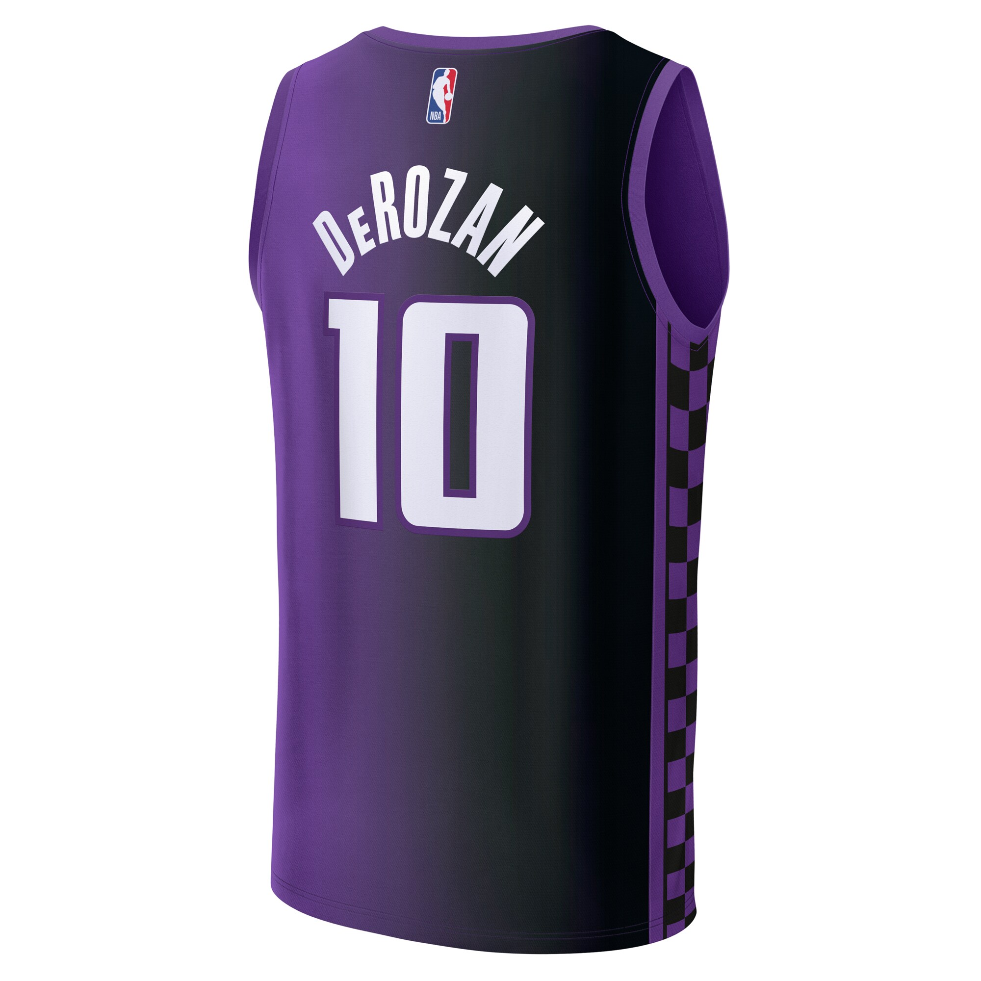 DeMar DeRozan Sacramento Kings Fanatics Fast Break Replica Jersey – Statement Edition – Purple Clowdercats