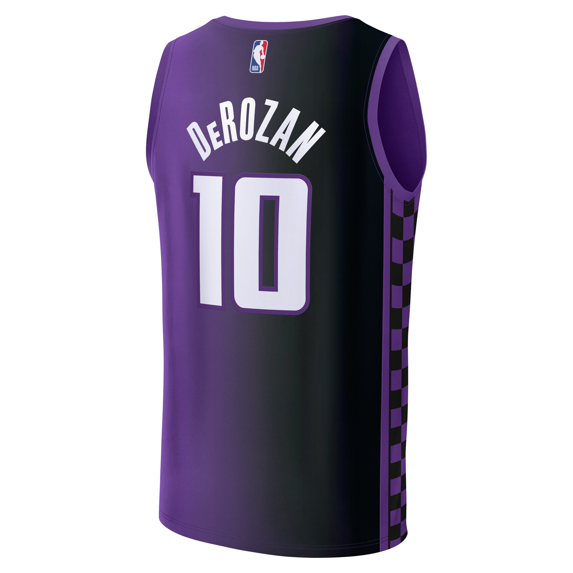 DeMar DeRozan Sacramento Kings Fanatics Youth Fast Break Replica Player Jersey – Statement Edition – Purple Clowdercats