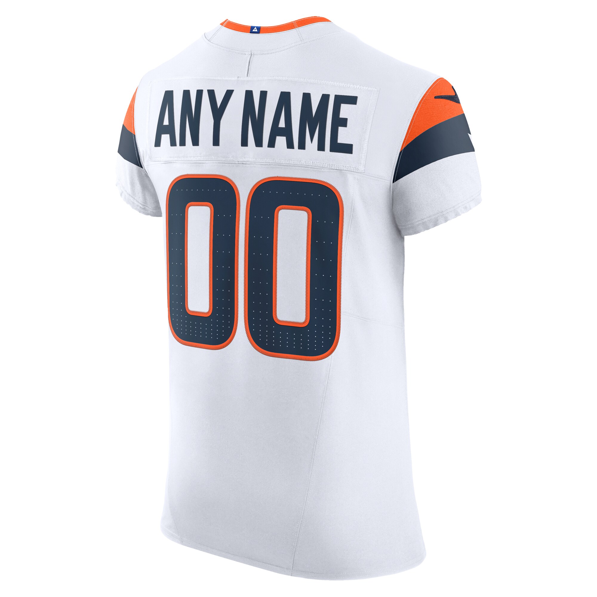 Denver Broncos Nike Vapor F.U.S.E. Elite Custom Jersey – White Clowdercats