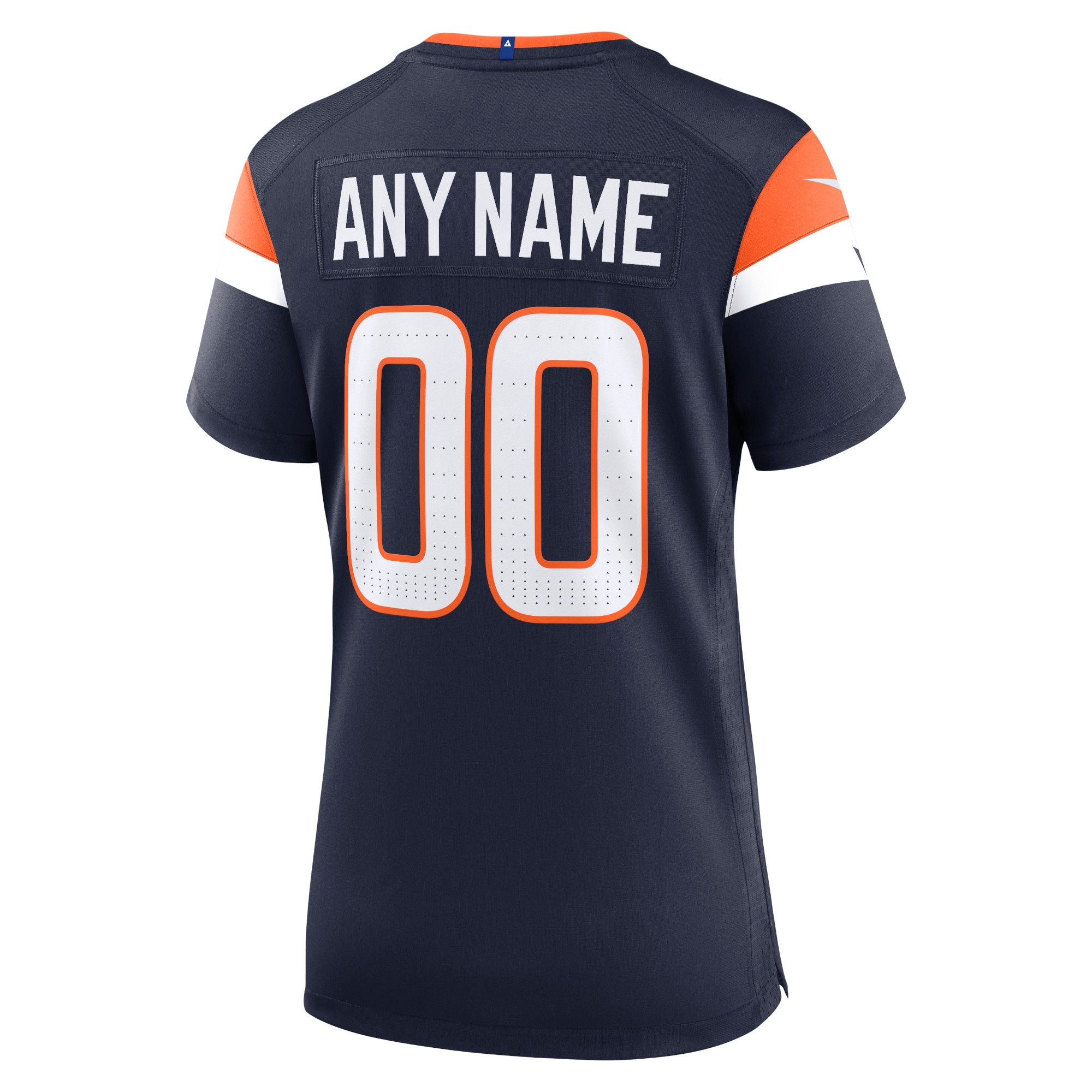 Denver Broncos Nike Women’s Alternate Mile High Collection Custom Game Jersey – Navy Clowdercats