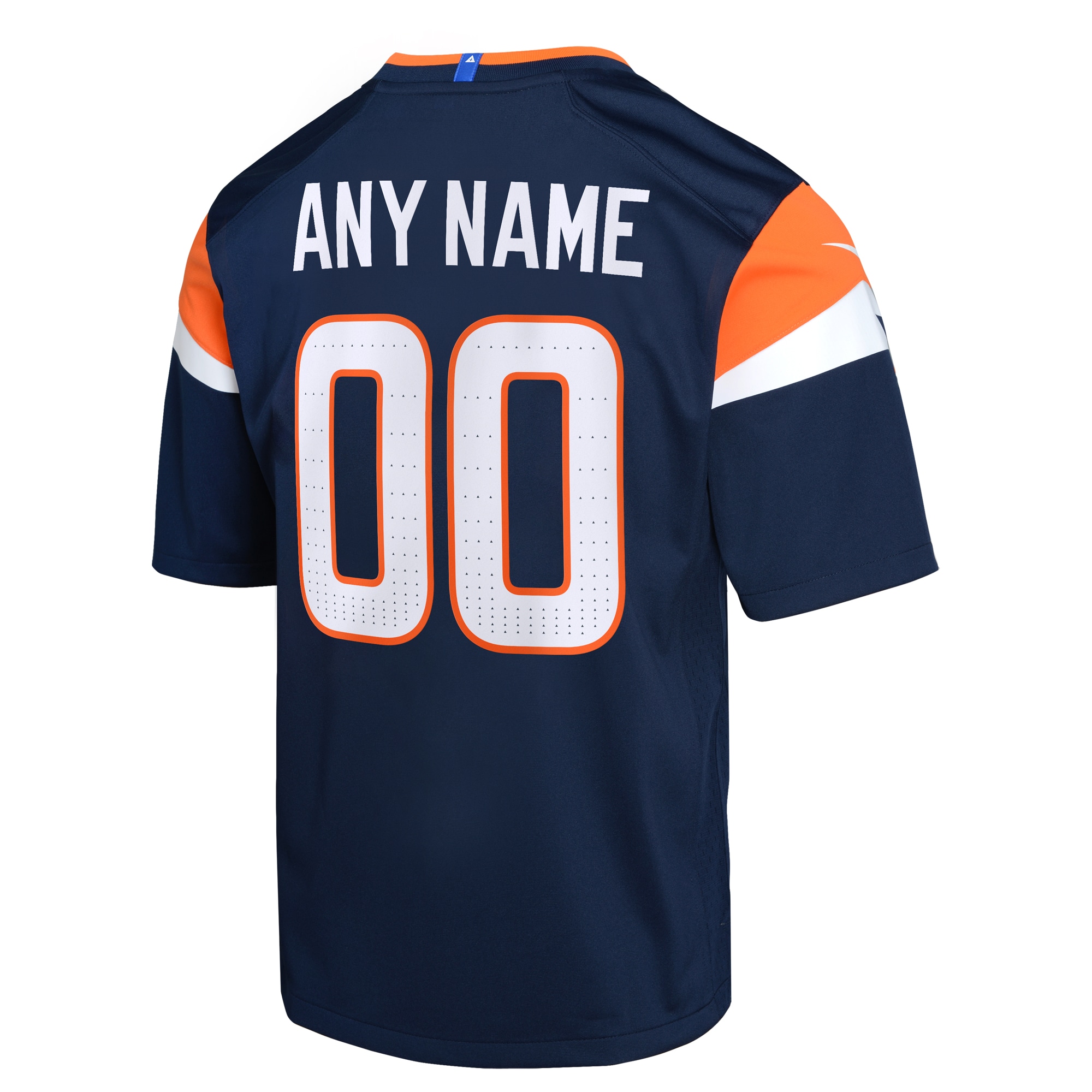 Denver Broncos Nike Youth Alternate Custom Game Jersey – Navy Clowdercats
