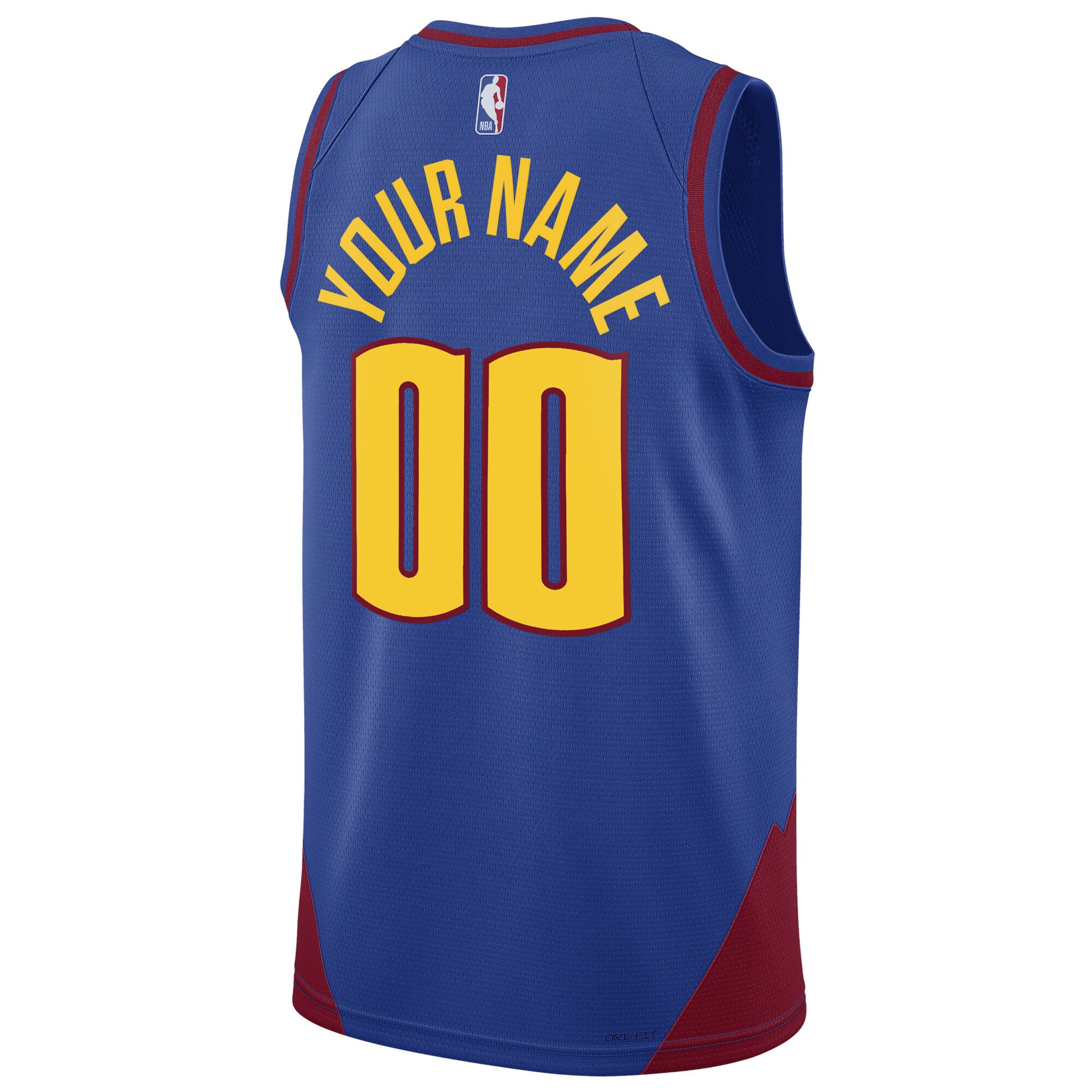 Denver Nuggets Jordan Brand Unisex 2022/23 Swingman Custom Jersey – Statement Edition – Blue Clowdercats