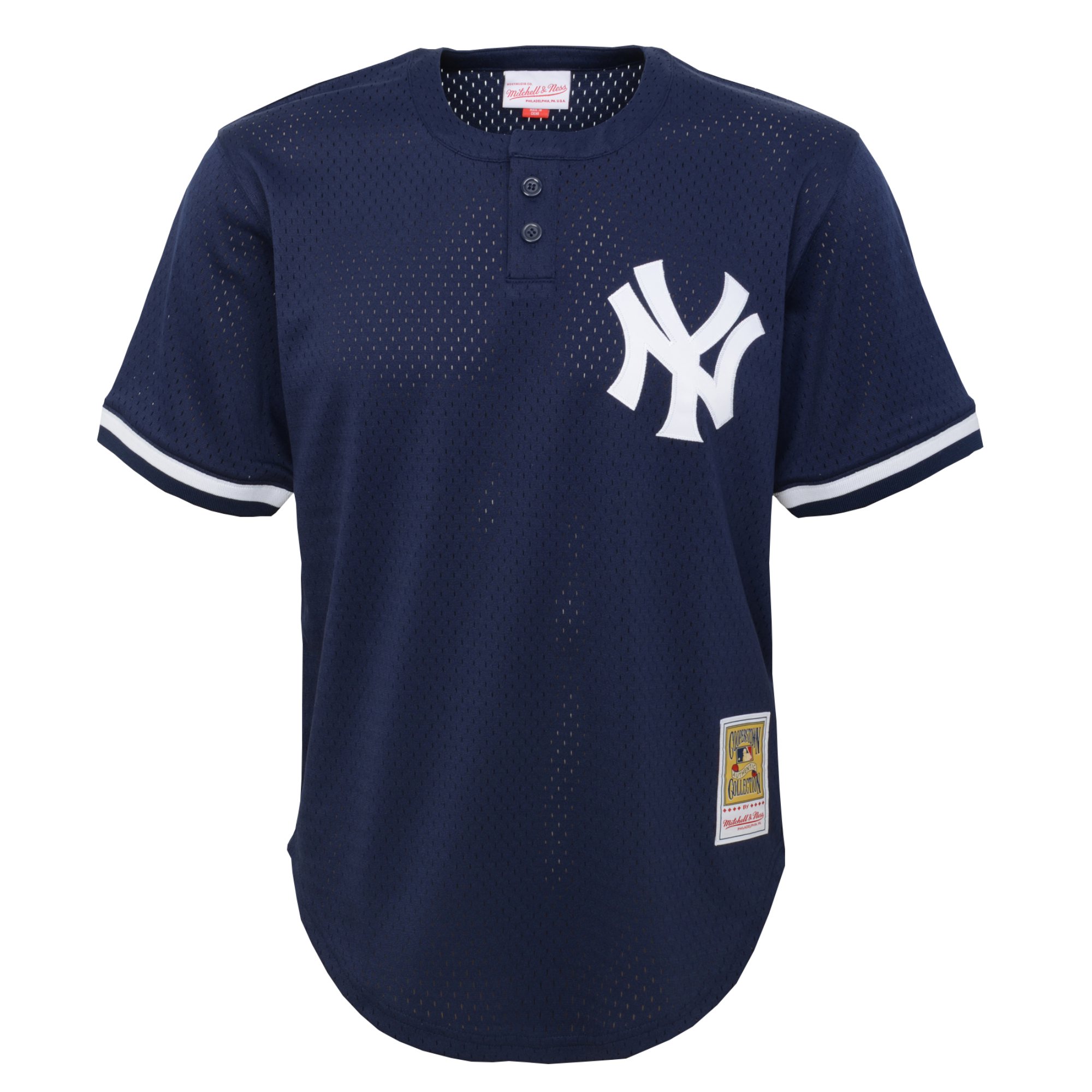 Derek Jeter New York Yankees Mitchell & Ness Preschool Cooperstown Collection Mesh Batting Practice Jersey – Navy