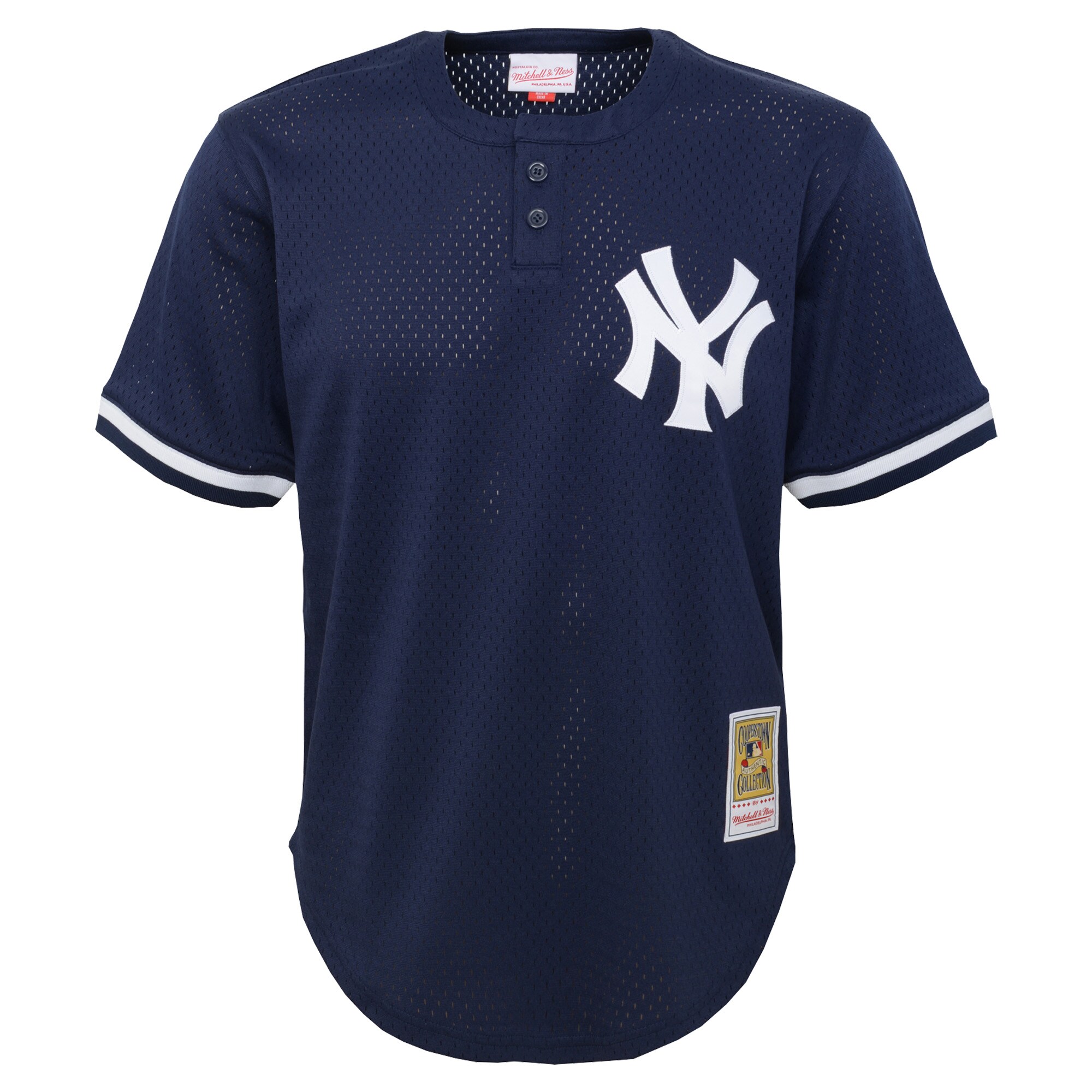Derek Jeter New York Yankees Mitchell & Ness Toddler Cooperstown Collection Mesh Batting Practice Jersey – Navy