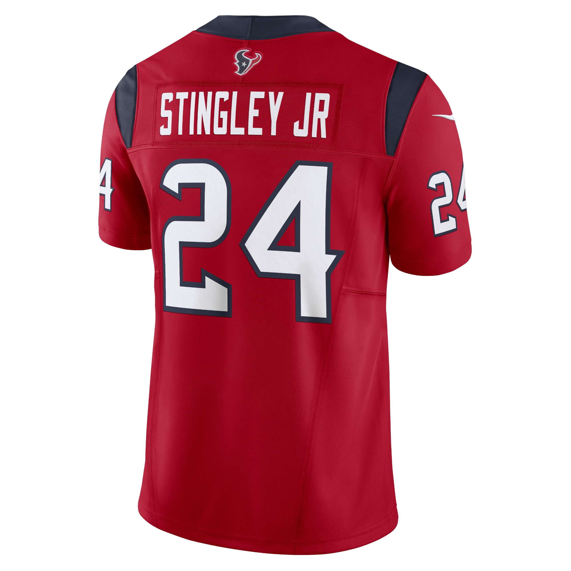 Derek Stingley Jr. Houston Texans Nike Vapor F.U.S.E. Limited Jersey – Red Clowdercats