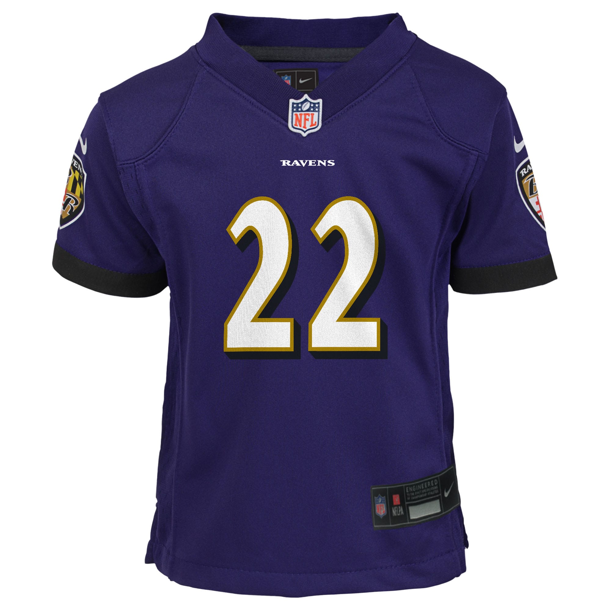 Derrick Henry Baltimore Ravens Nike Preschool Team Player Game Jersey – Purple Clowdercats