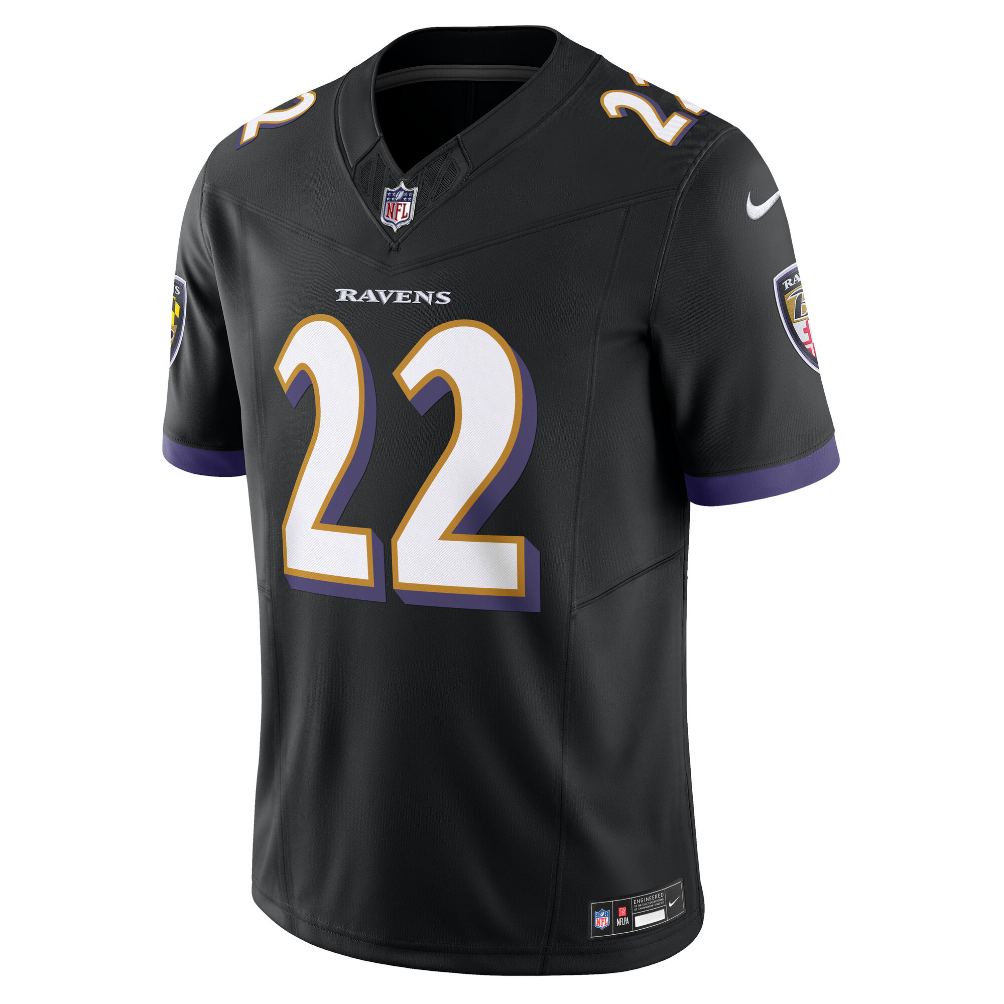 Derrick Henry Baltimore Ravens Nike Vapor F.U.S.E. Limited Jersey – Black Clowdercats