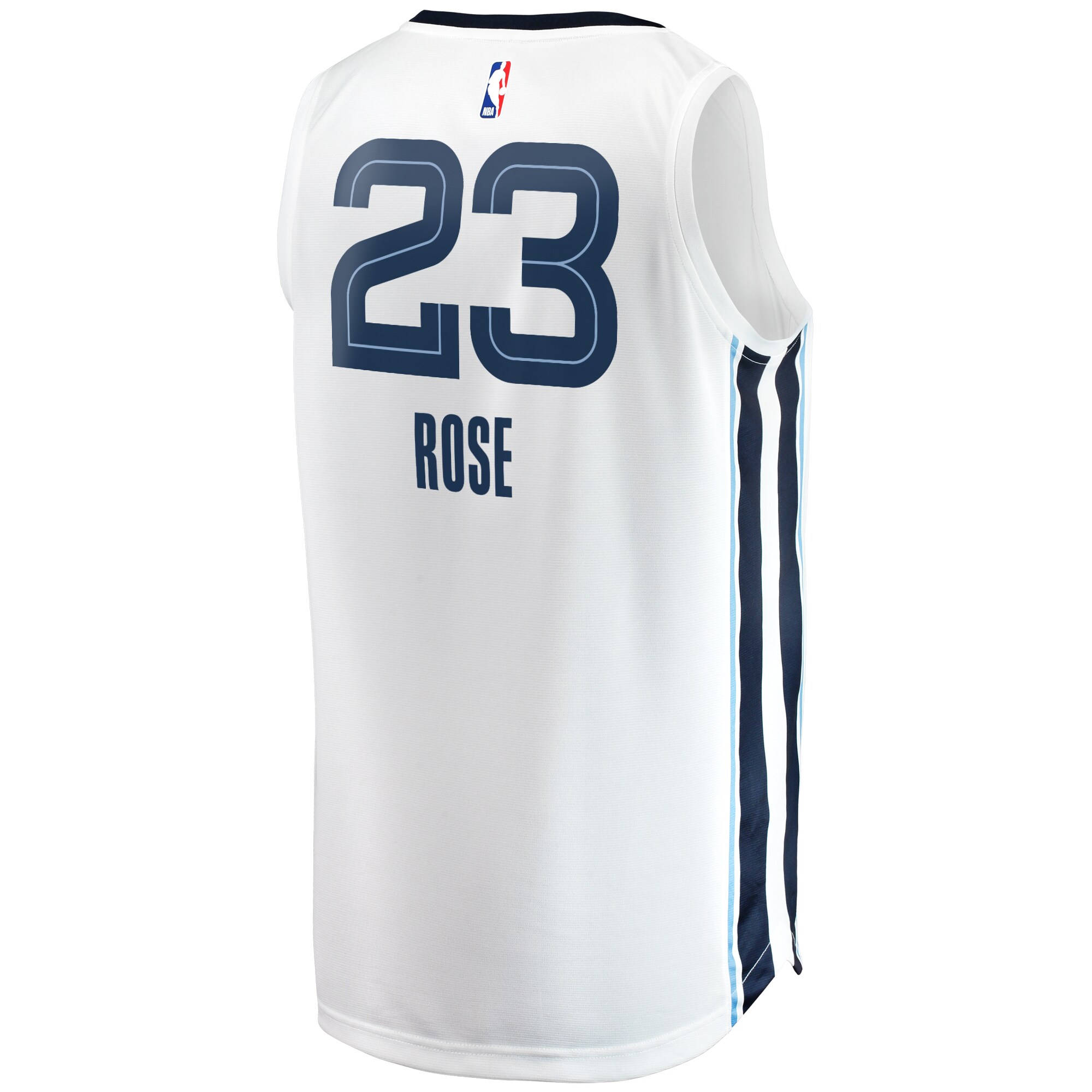 Derrick Rose Memphis Grizzlies Fanatics Men’s Fast Break Player Jersey – Association Edition – White Clowdercats