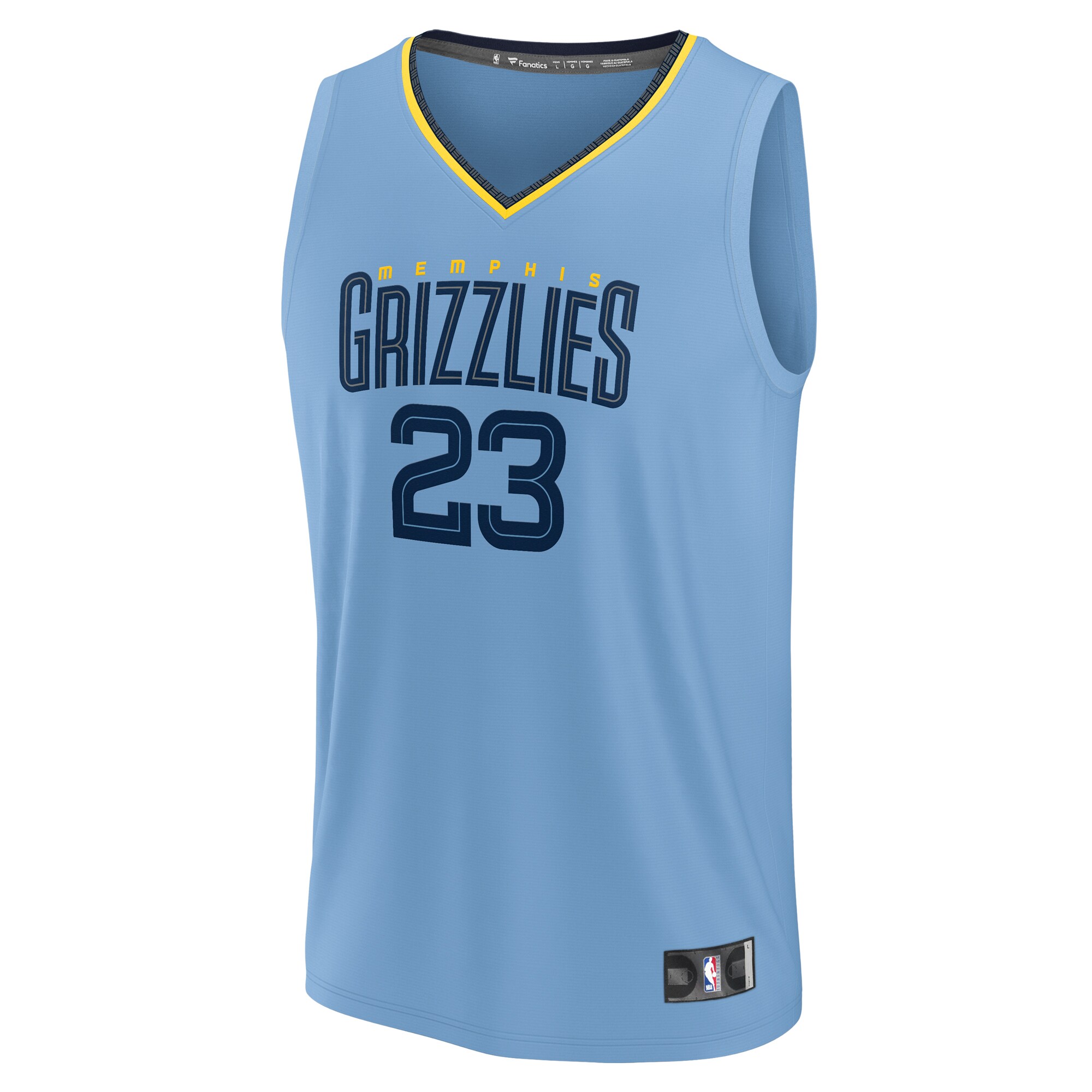 Derrick Rose Memphis Grizzlies Fanatics Youth Fast Break Player Jersey – Statement Edition – Light Blue Clowdercats