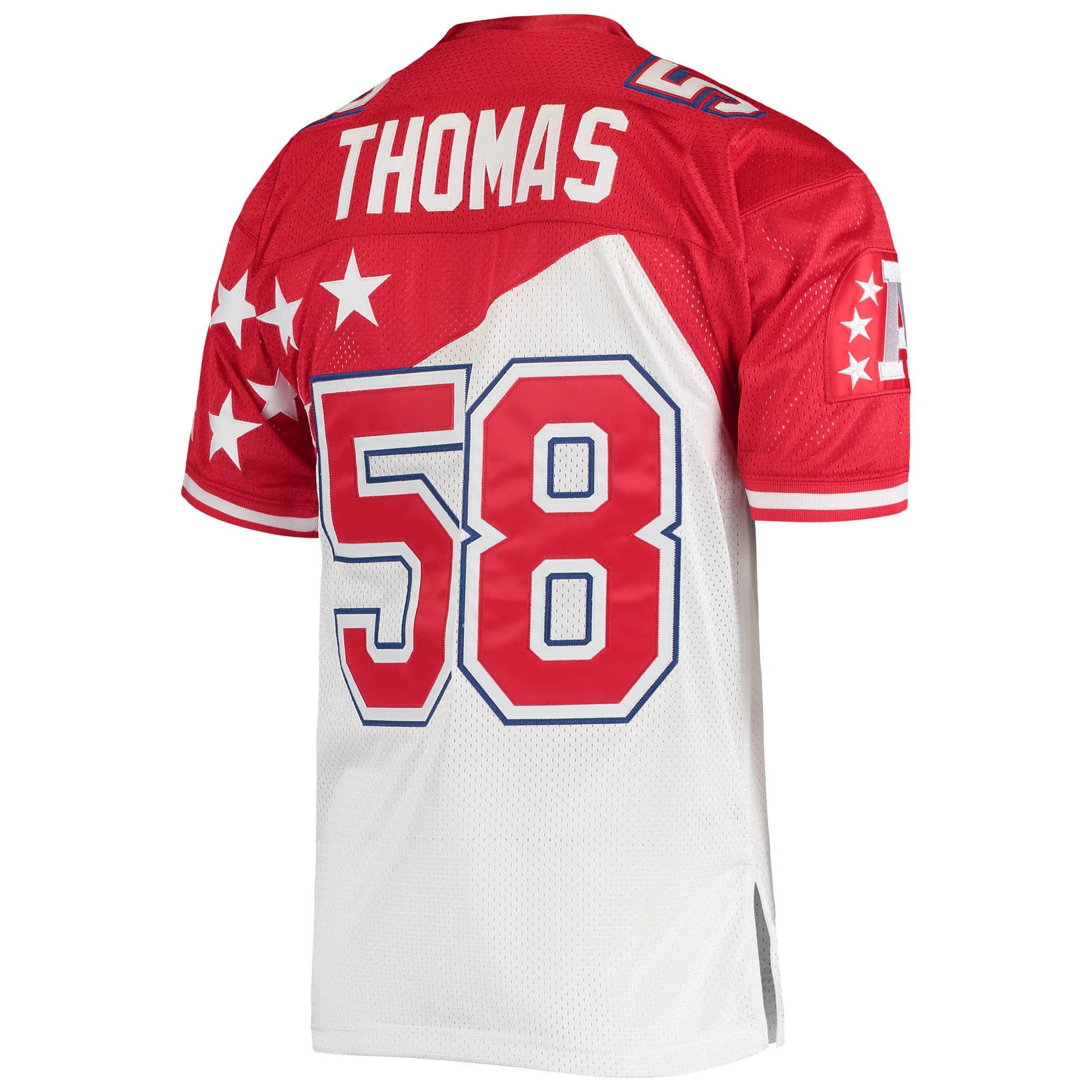 Derrick Thomas AFC Mitchell & Ness 1995 Pro Bowl Authentic Jersey – White/Red Clowdercats