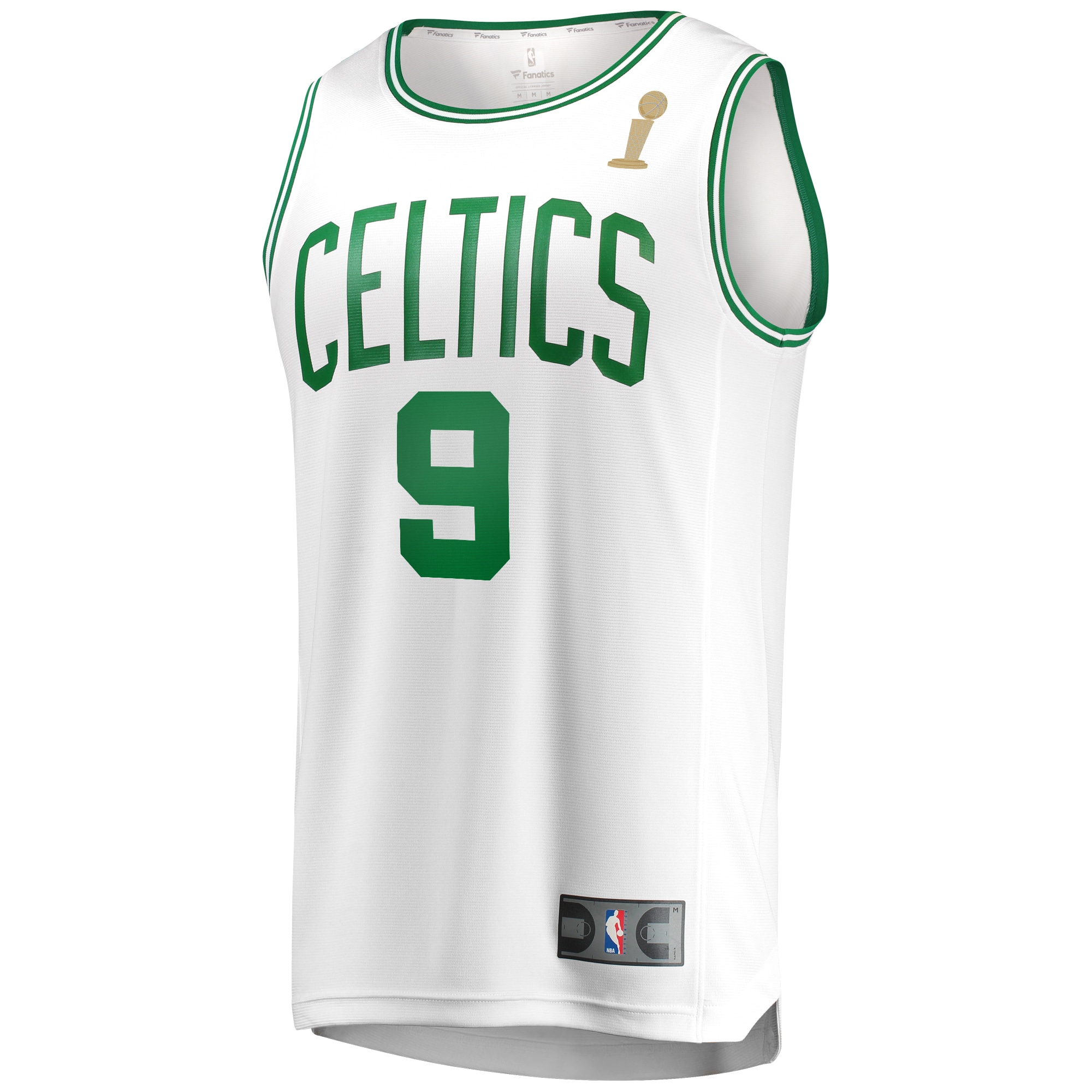 Derrick White Boston Celtics Fanatics 2024 NBA Finals Champions Fast Break Replica Player Jersey – White – Association Edition Clowdercats