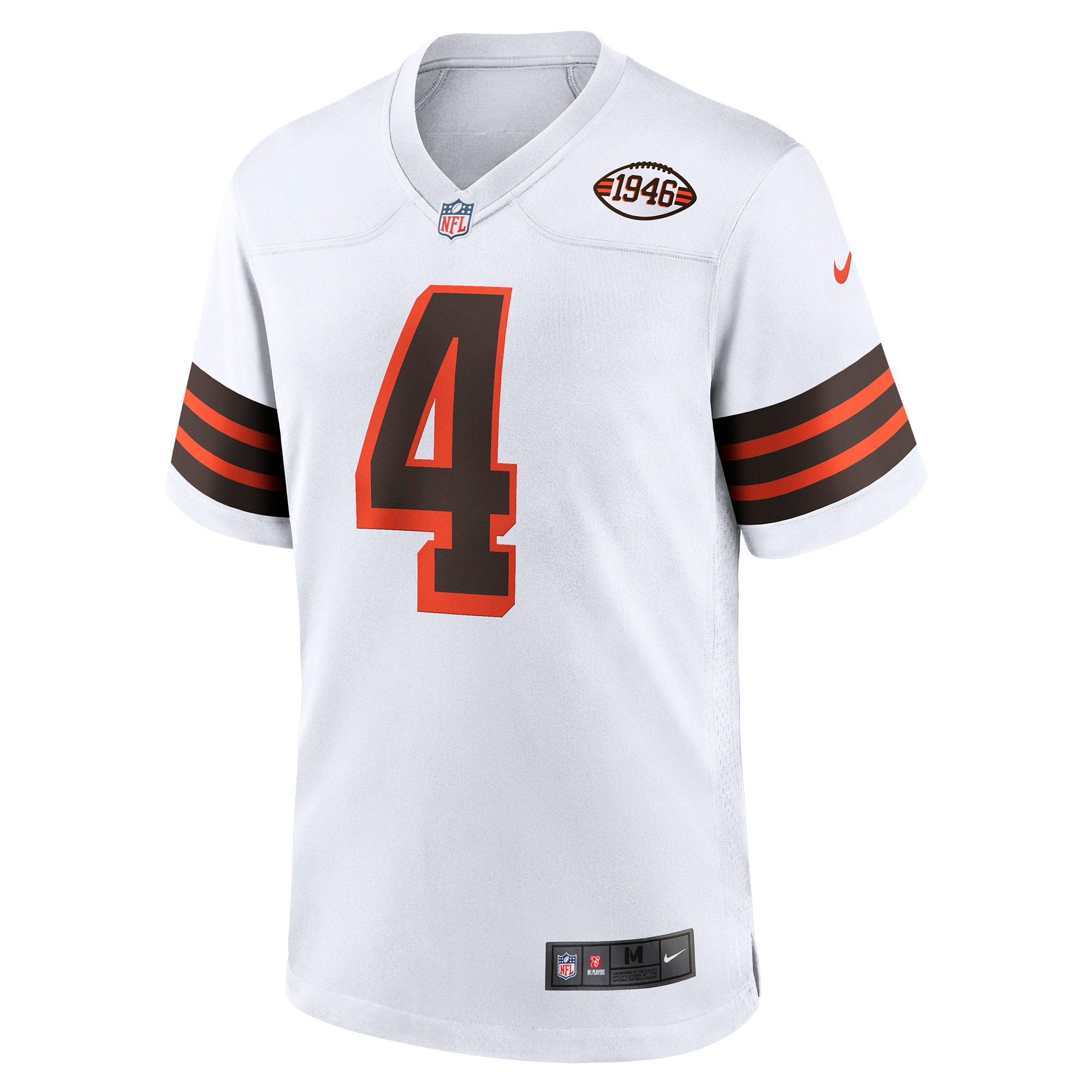 Deshaun Watson Cleveland Browns Nike Alternate Game Jersey – White Clowdercats