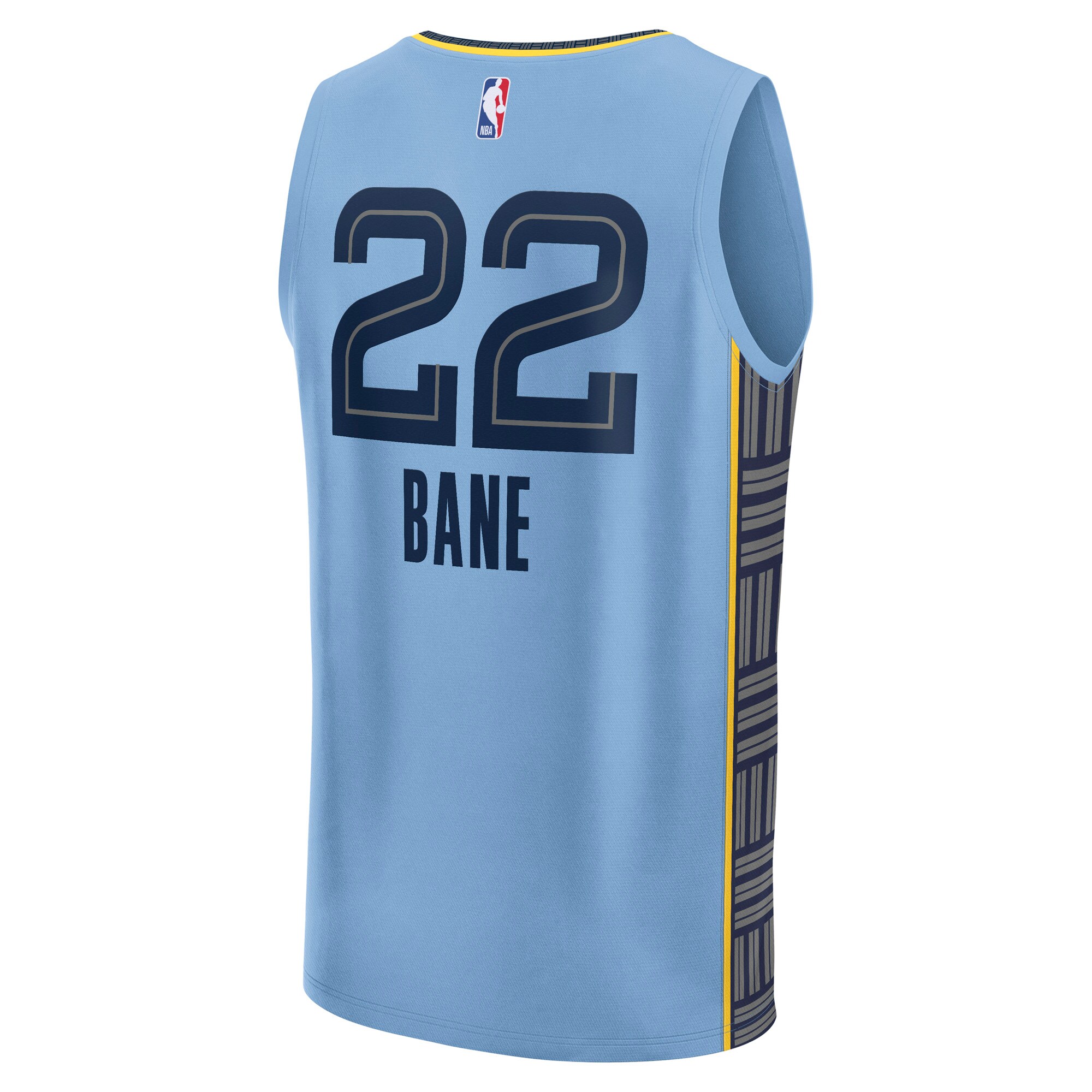 Desmond Bane Memphis Grizzlies Fanatics Fast Break Replica Player Jersey – Statement Edition – Light Blue Clowdercats