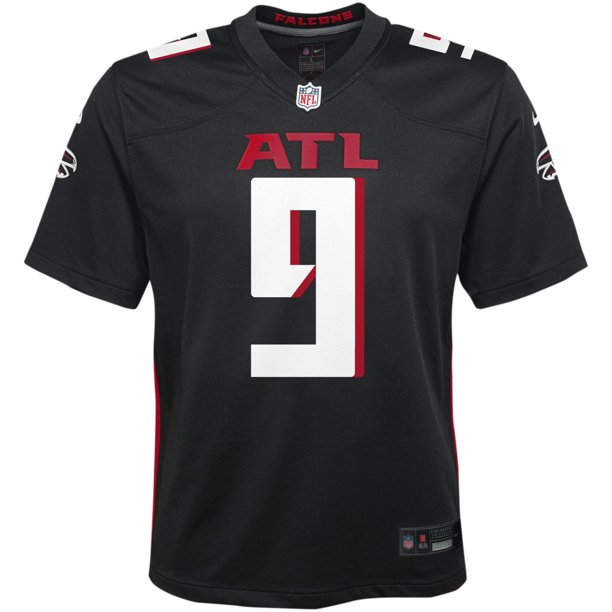 Desmond Ridder Atlanta Falcons Nike Youth Game Jersey – Black Clowdercats
