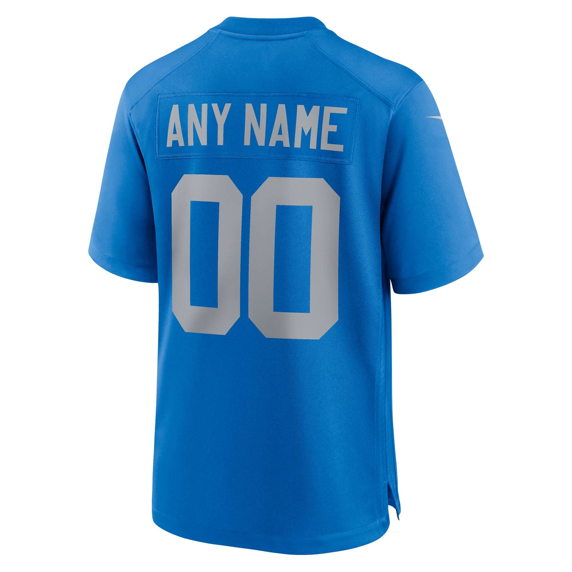 Detroit Lions Nike Alternate Custom Game Jersey – Blue Clowdercats