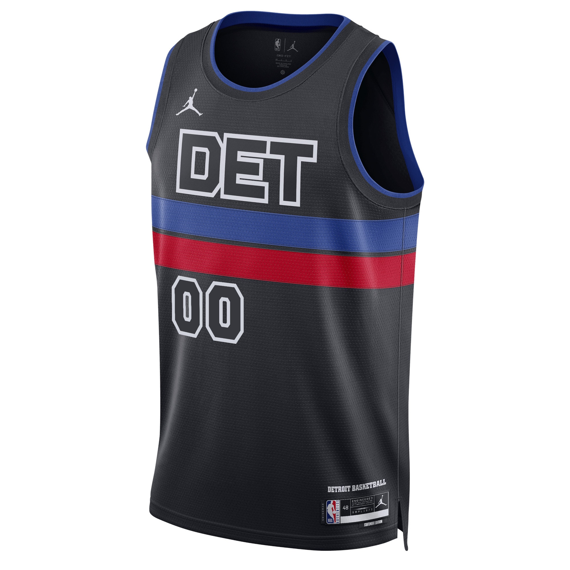 Detroit Pistons Jordan Brand Unisex 2022/23 Swingman Custom Jersey – Statement Edition – Blue Clowdercats