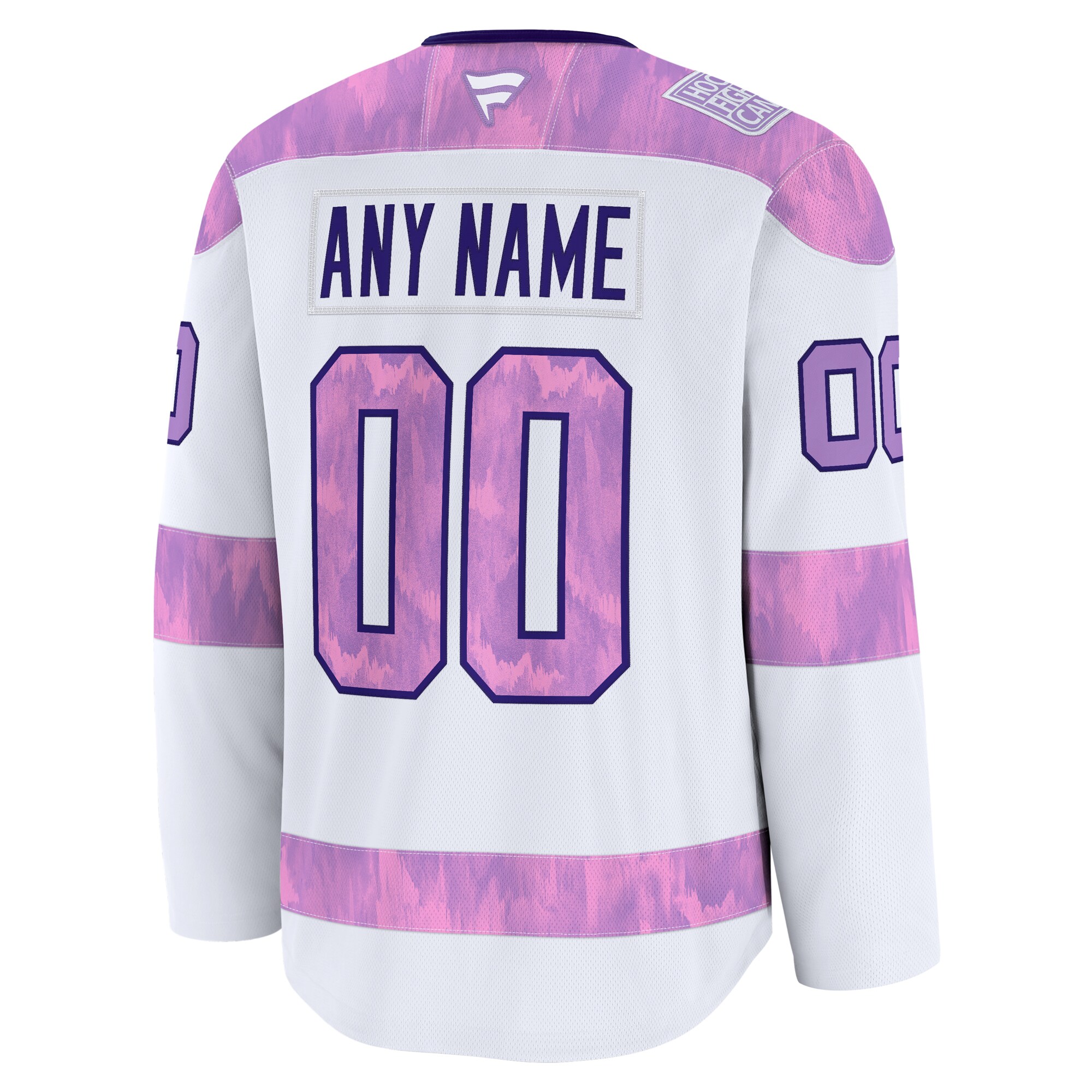 Detroit Red Wings Fanatics 2024 Hockey Fights Cancer Custom Practice Jersey – White Clowdercats