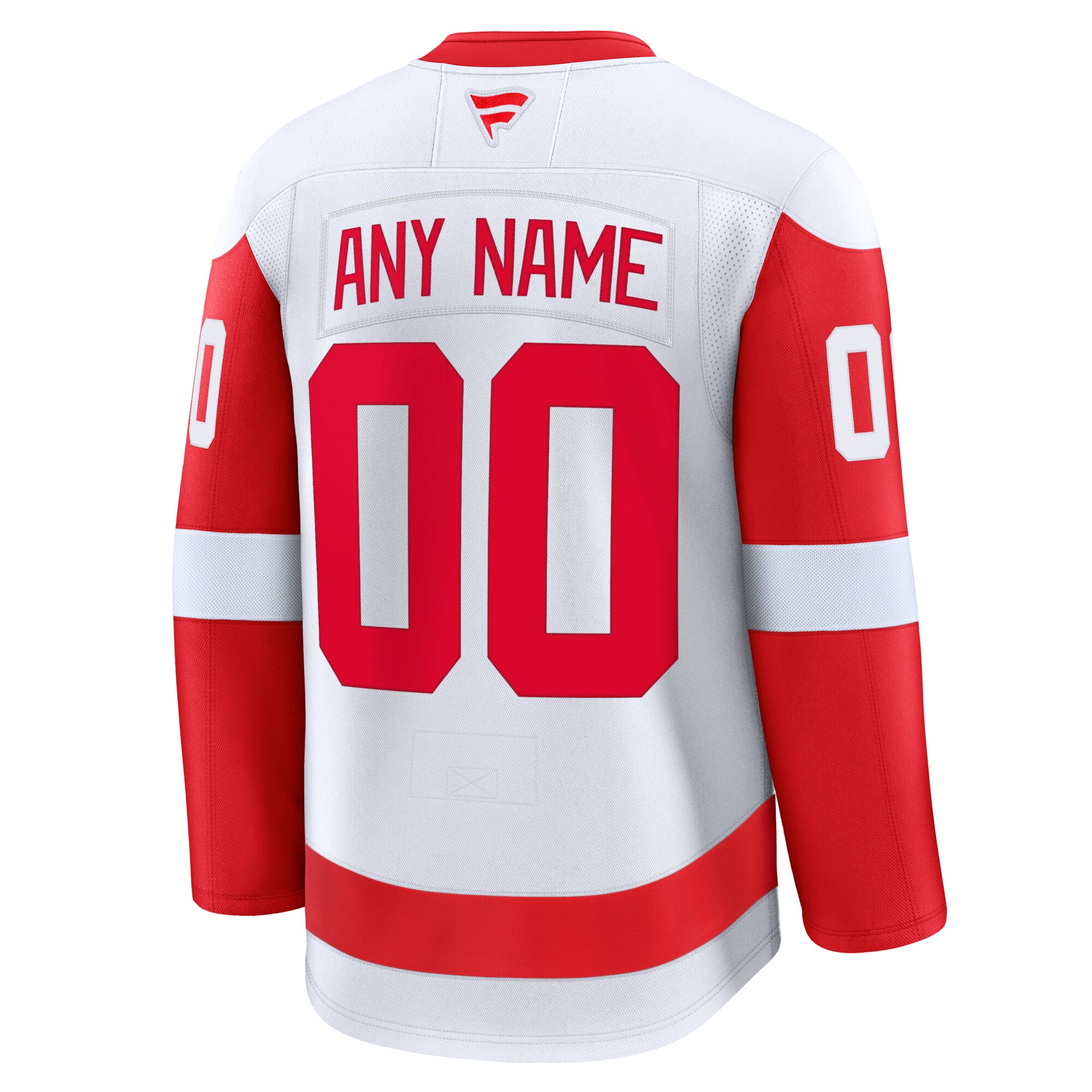 Detroit Red Wings Fanatics Away Premium Custom Jersey – White Clowdercats