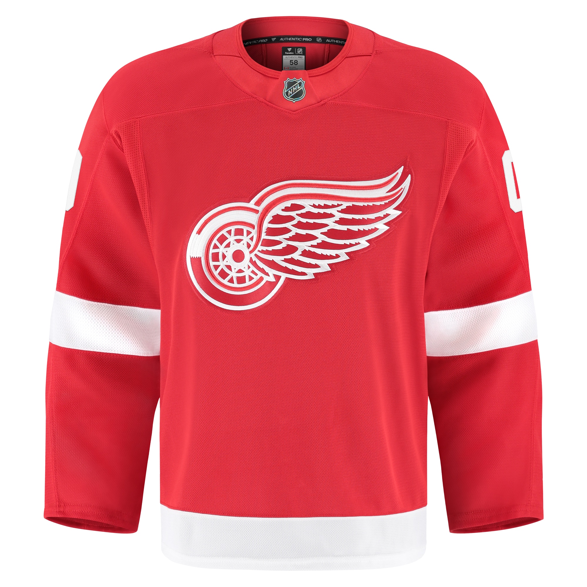 Detroit Red Wings Fanatics Home Authentic Pro Custom Jersey – Red Clowdercats
