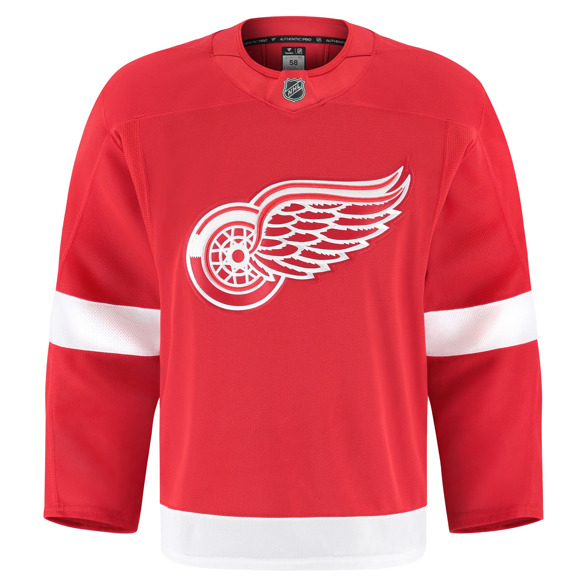 Detroit Red Wings Fanatics Home Authentic Pro Jersey – Red Clowdercats