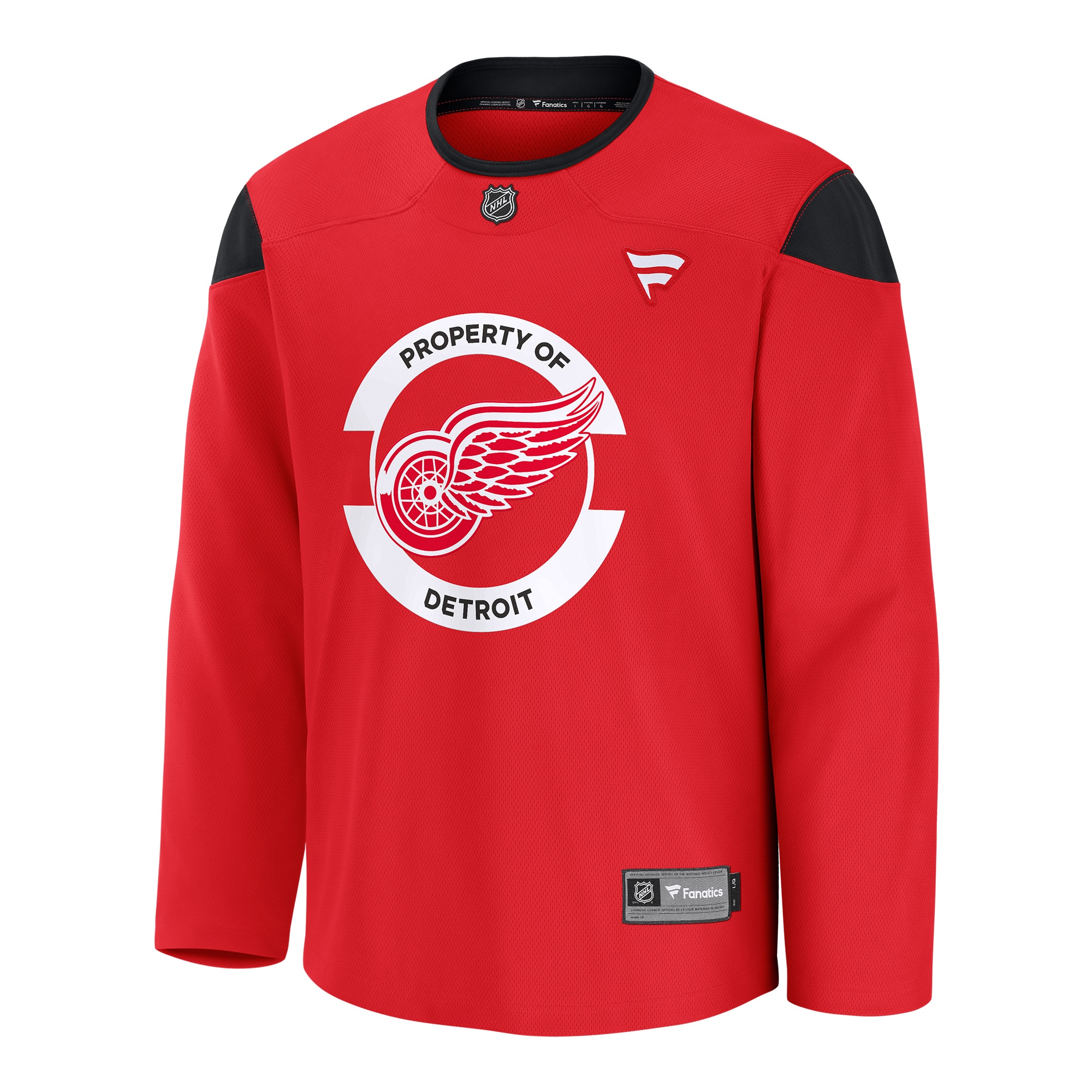 Detroit Red Wings Fanatics Practice Jersey – Red Clowdercats
