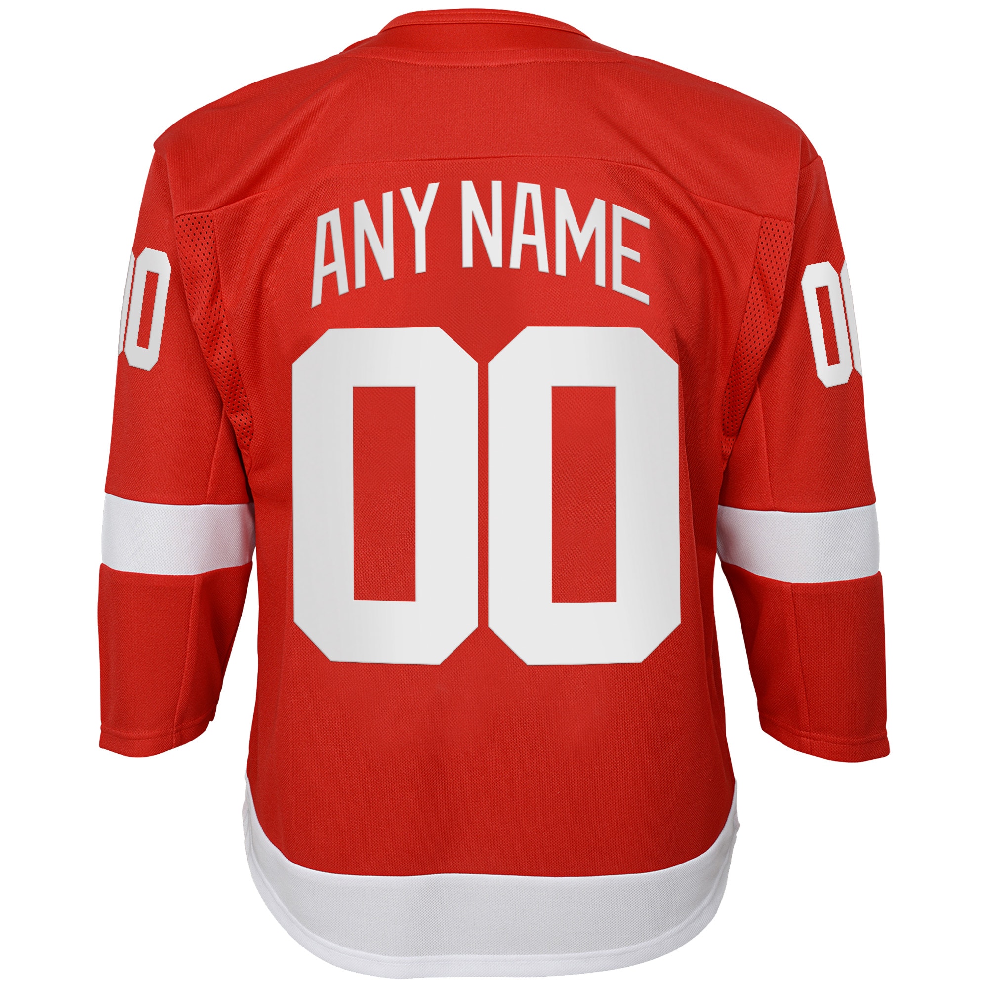 Detroit Red Wings Youth Home Custom Premier Jersey – Red Clowdercats
