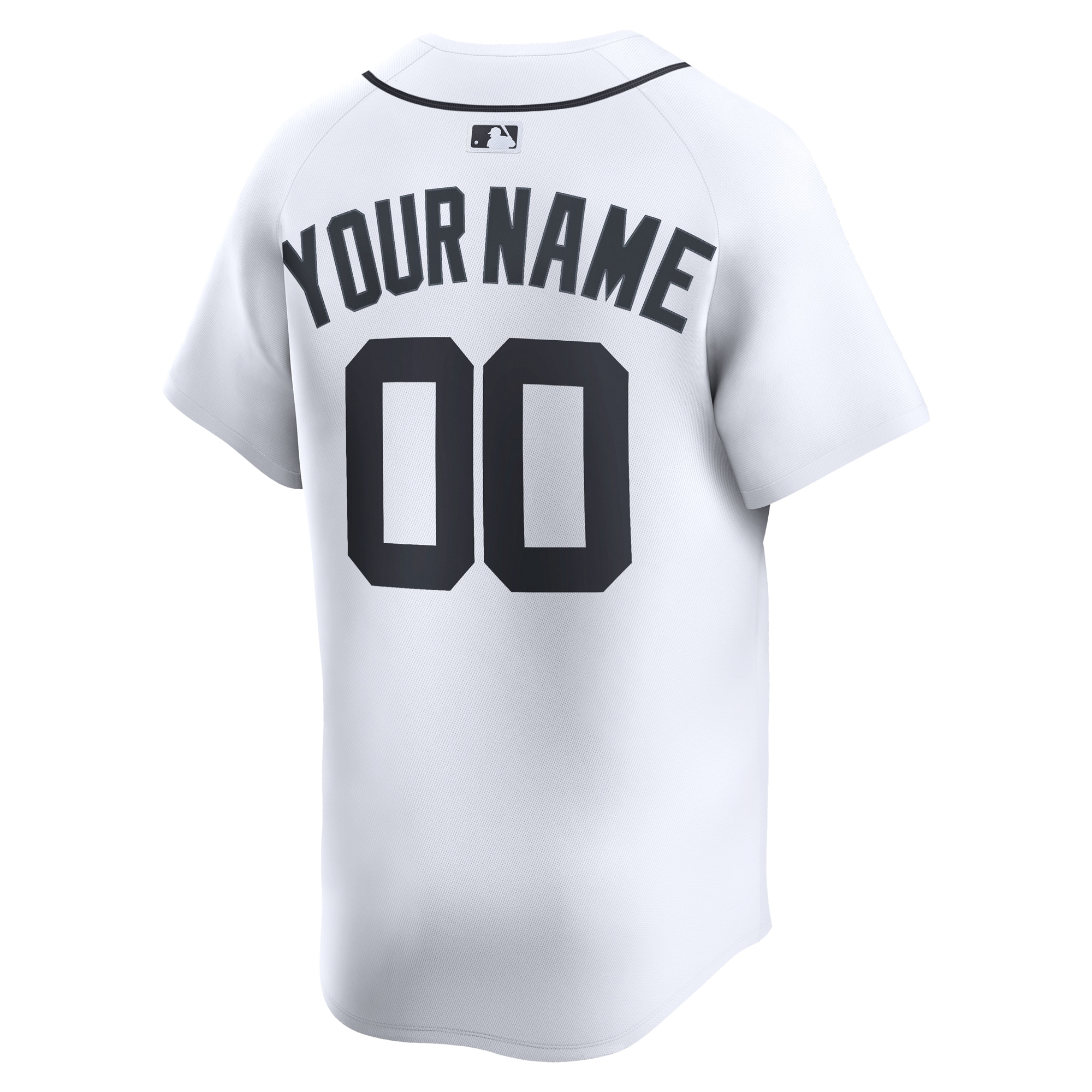 Detroit Tigers Nike Home Limited Custom Jersey – White
