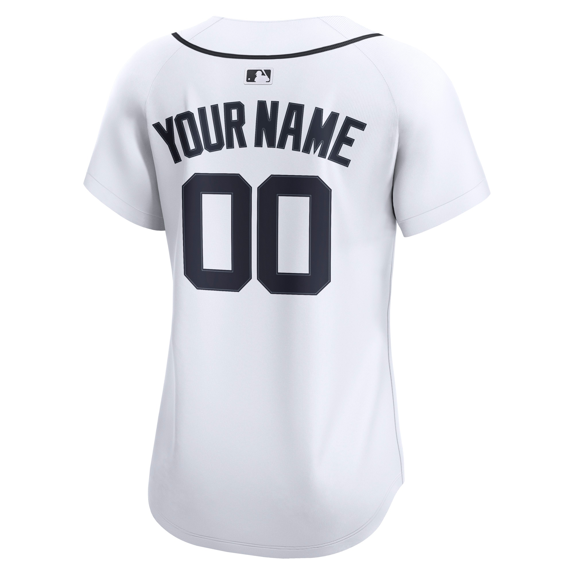 Detroit Tigers Nike Women’s Home Limited Custom Jersey – White