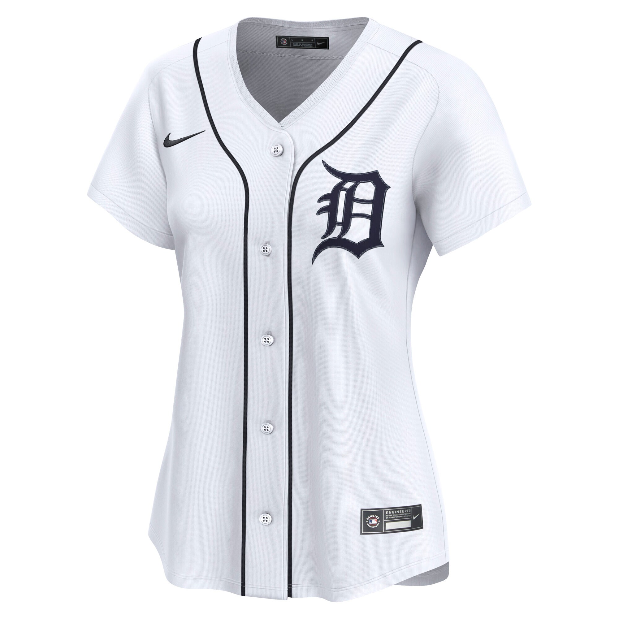 Detroit Tigers Nike Women’s Home Limited Jersey – White