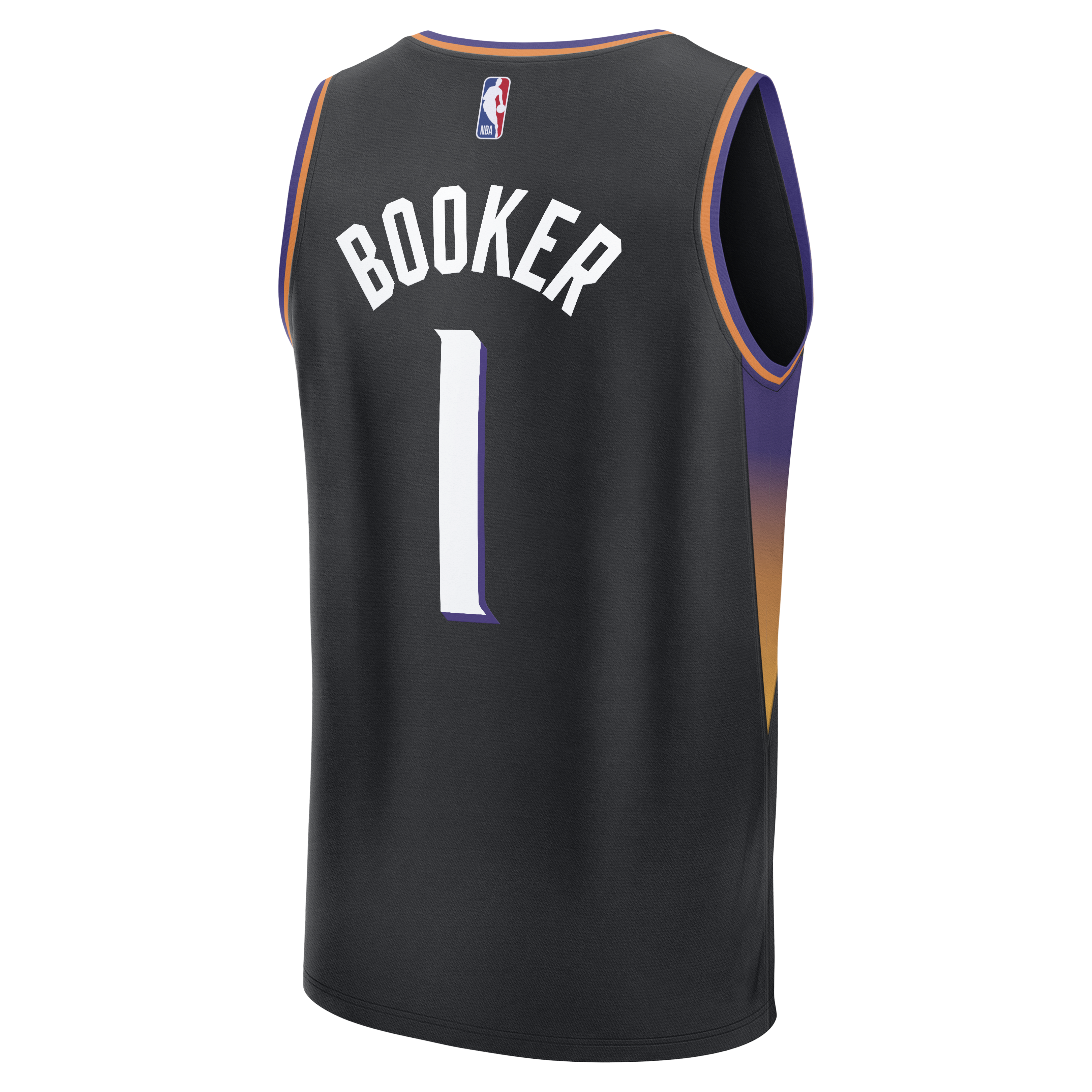 Devin Booker Phoenix Suns Fanatics Youth Fast Break Jersey – Statement Edition – Black Clowdercats