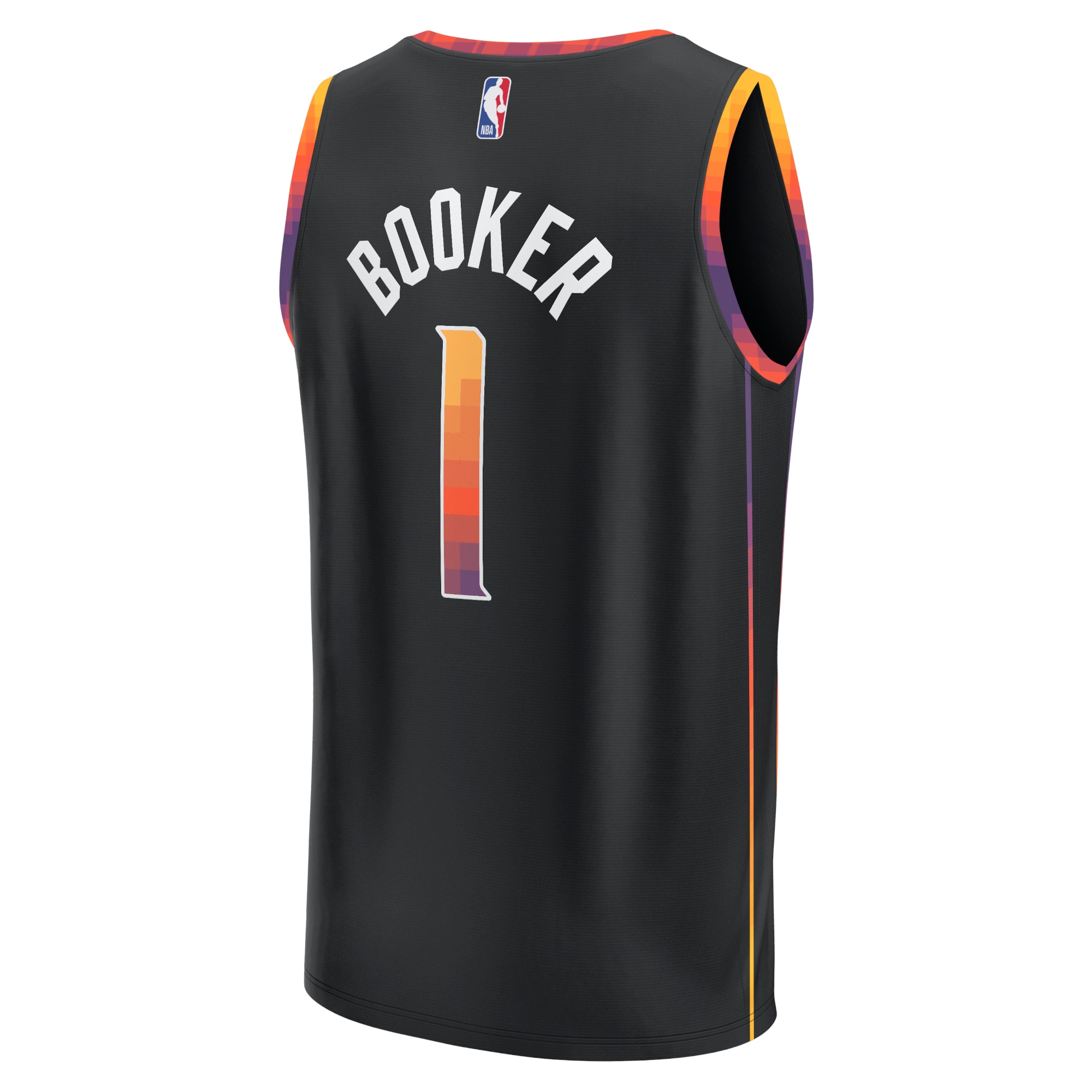 Devin Booker Phoenix Suns Fanatics Youth Fast Break Player Jersey – Statement Edition – Black Clowdercats