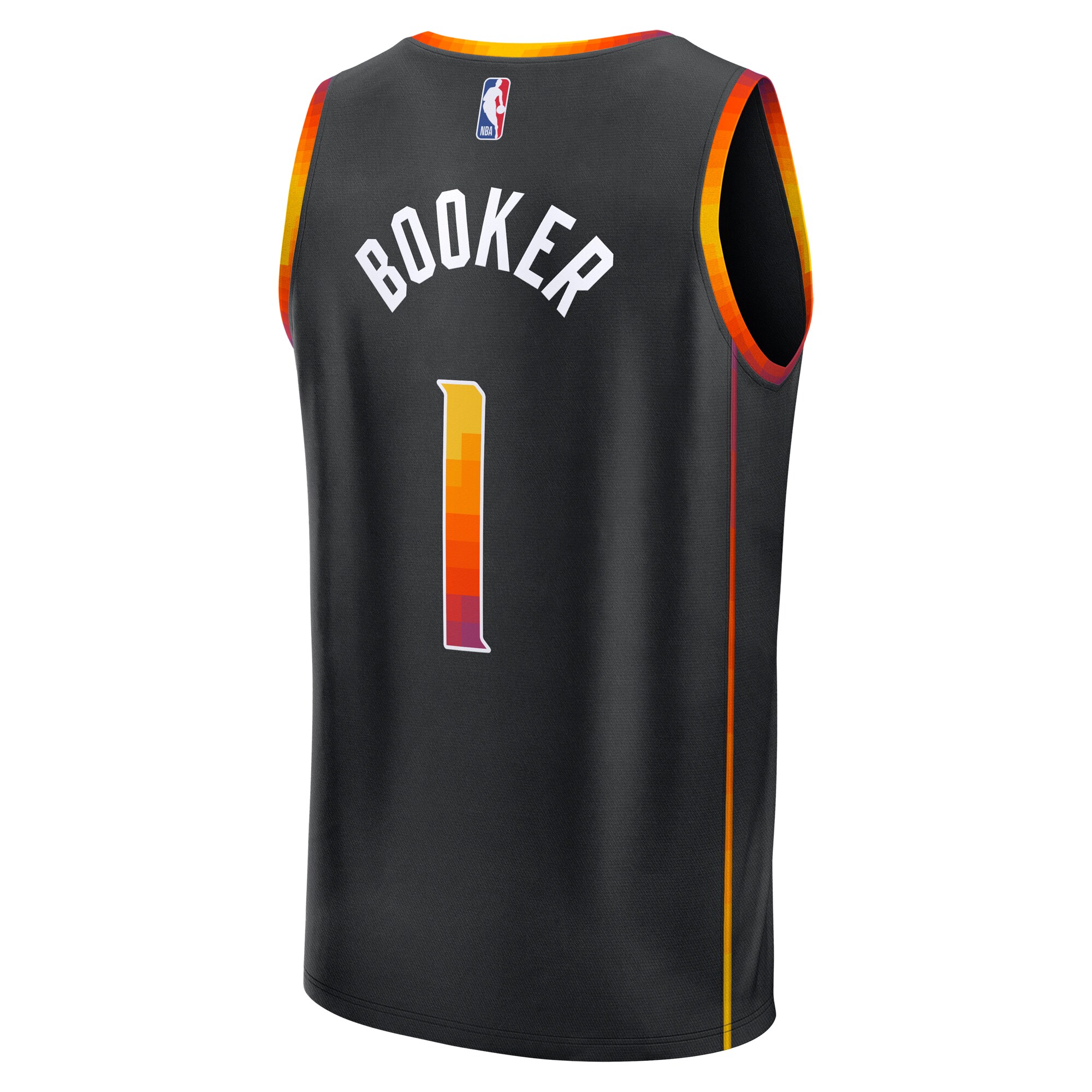 Devin Booker Phoenix Suns Fanatics Youth Fast Break Replica Player Jersey – Statement Edition – Black Clowdercats