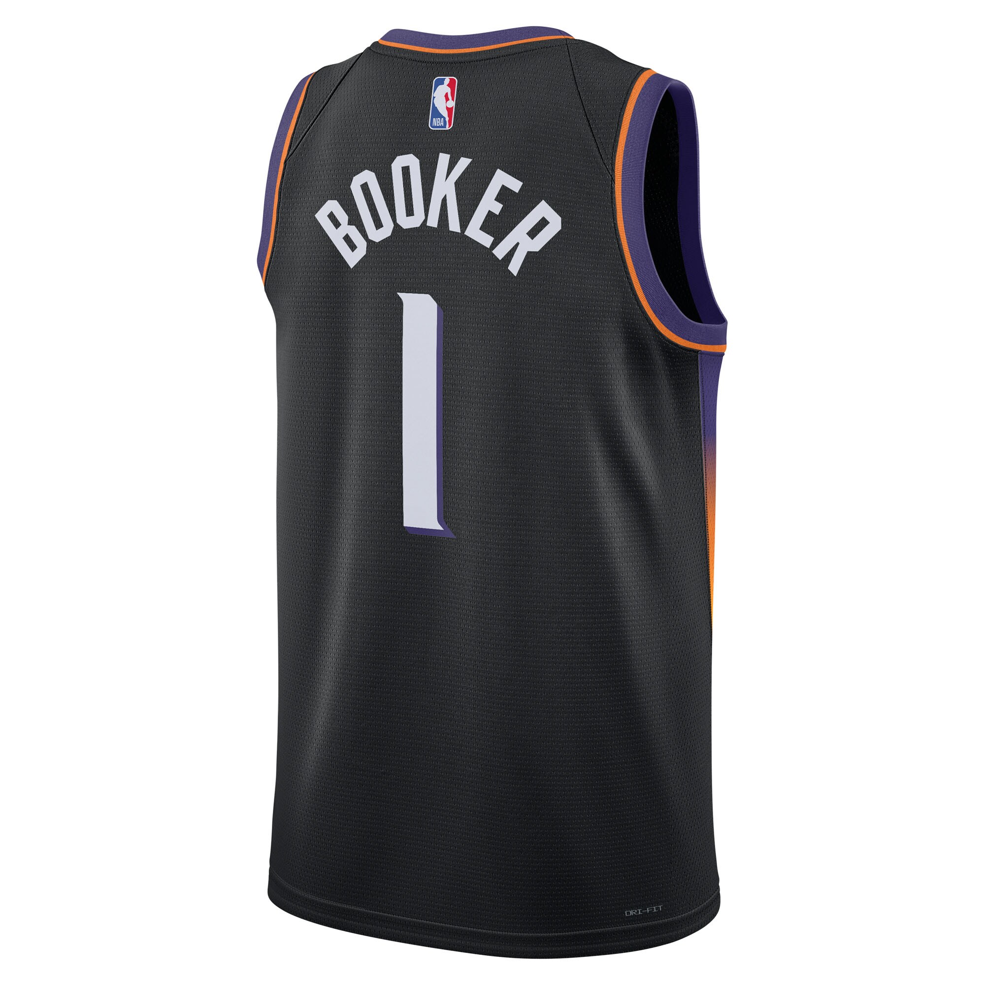 Devin Booker Phoenix Suns Jordan Brand Unisex Swingman Jersey – Statement Edition – Black Clowdercats