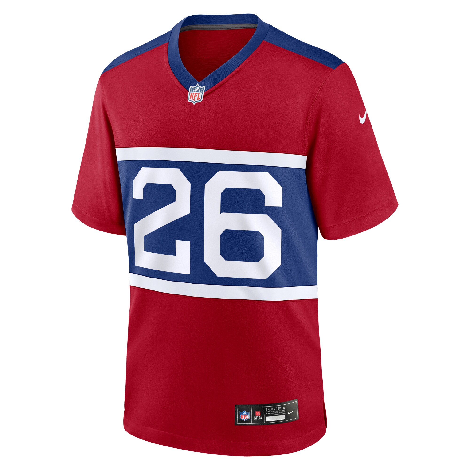 Devin Singletary New York Giants Nike Youth Game Jersey – Red Clowdercats