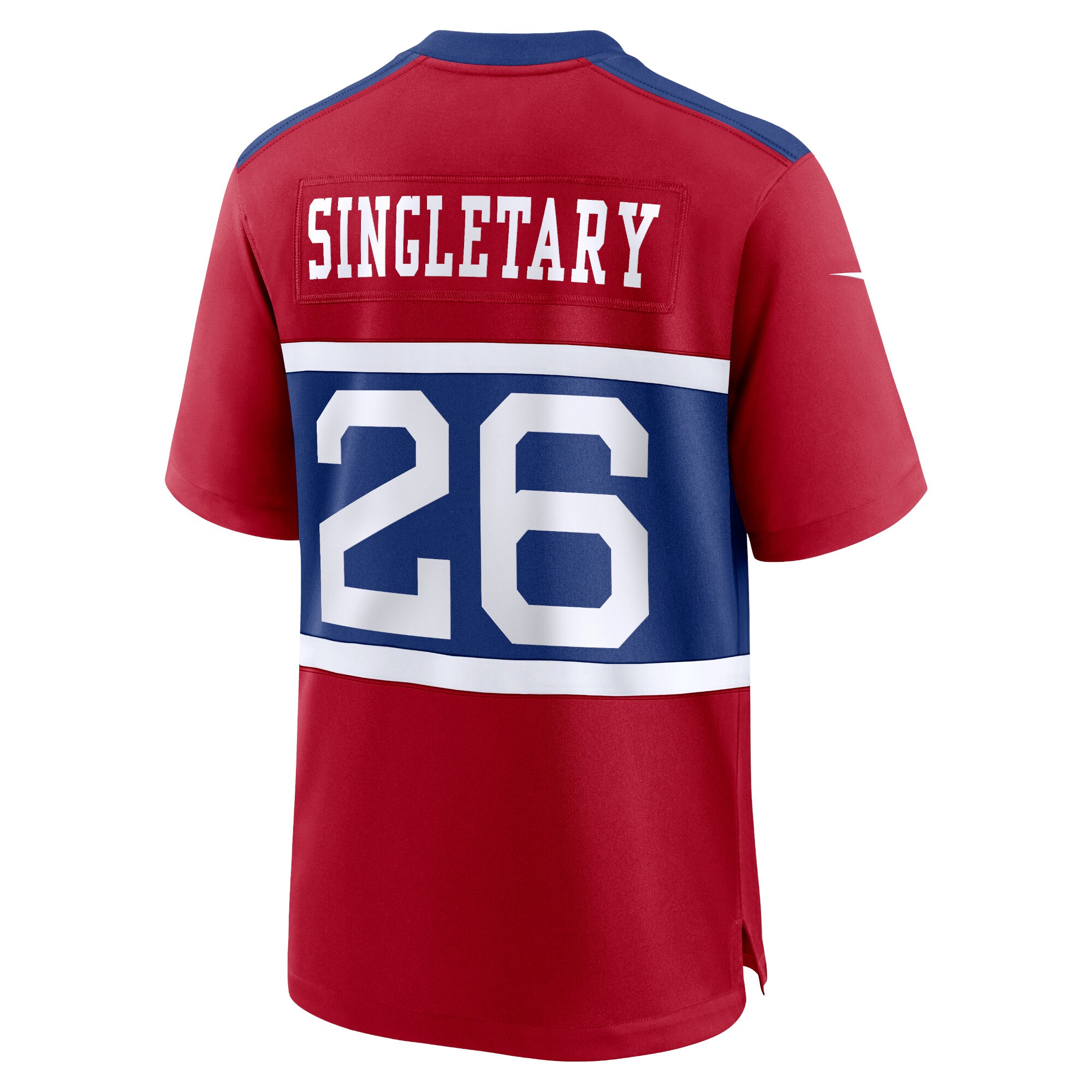 Devin Singletary New York Giants Nike Youth Game Jersey – Red Clowdercats