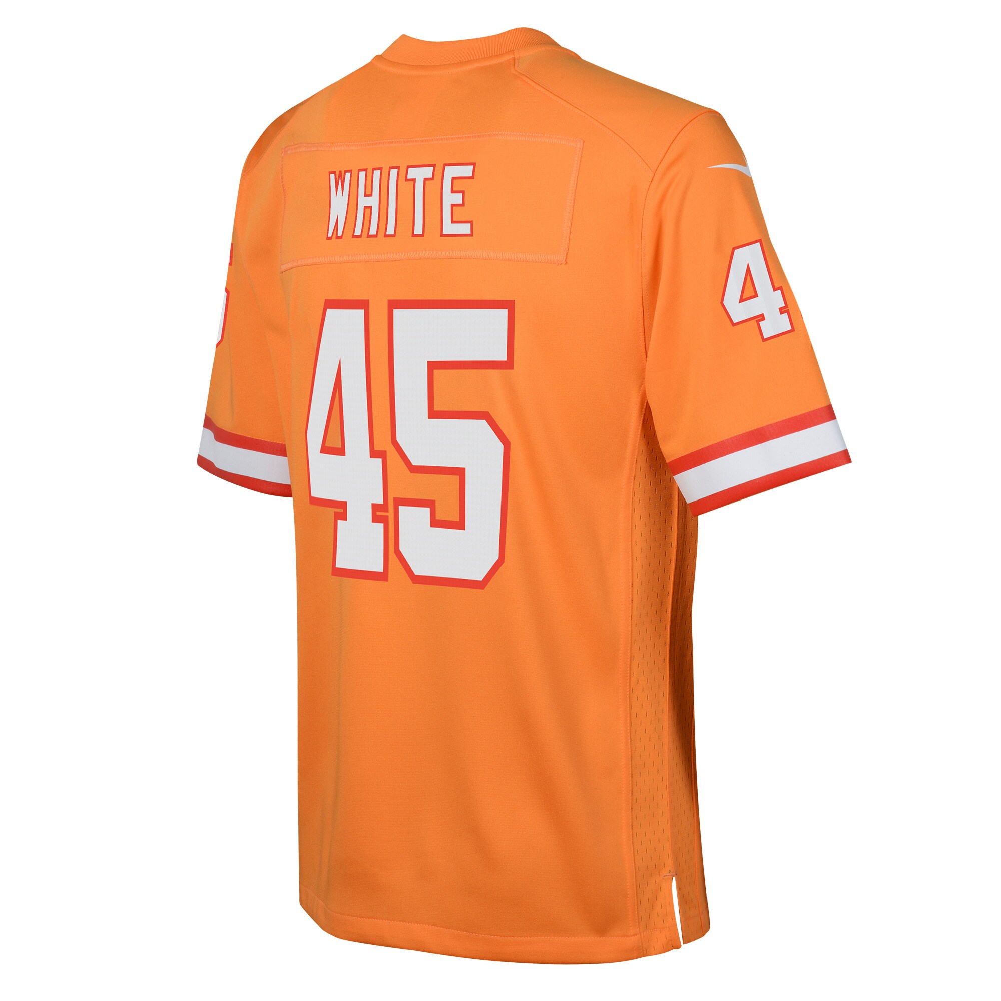 Devin White Tampa Bay Buccaneers Nike Youth Game Jersey – Orange Clowdercats