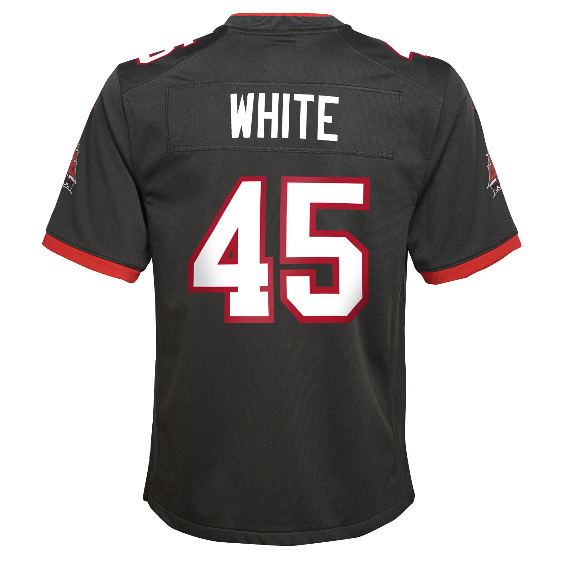 Devin White Tampa Bay Buccaneers Nike Youth Game Jersey – Pewter Clowdercats