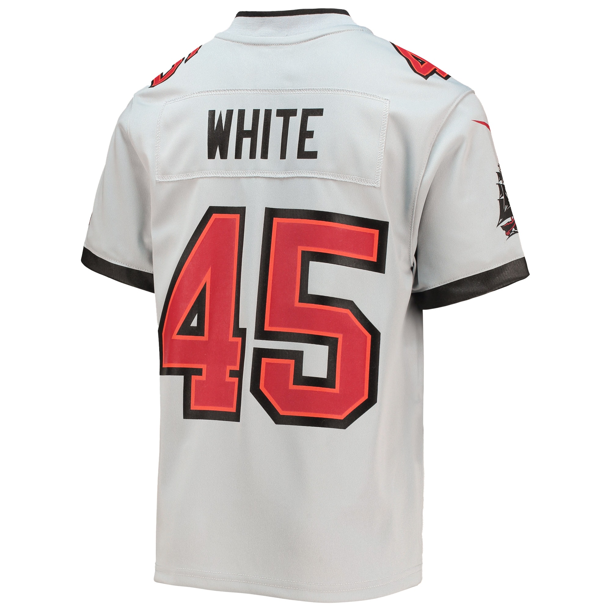 Devin White Tampa Bay Buccaneers Nike Youth Inverted Team Game Jersey – Gray Clowdercats