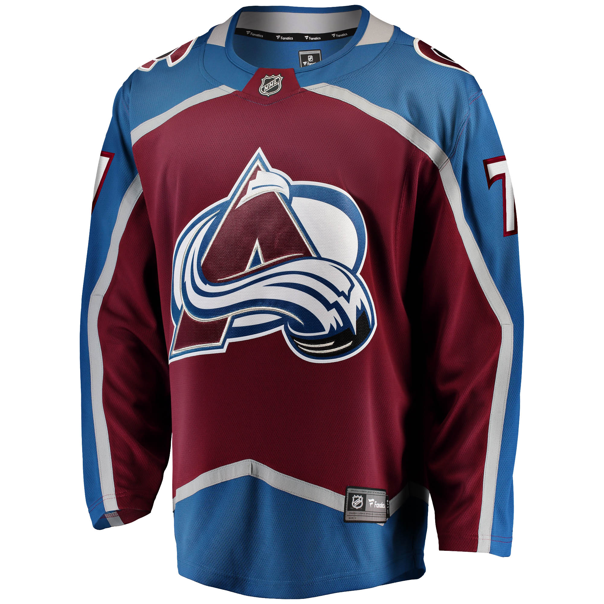 Devon Toews Colorado Avalanche Fanatics Home Breakaway Player Jersey – Burgundy Clowdercats