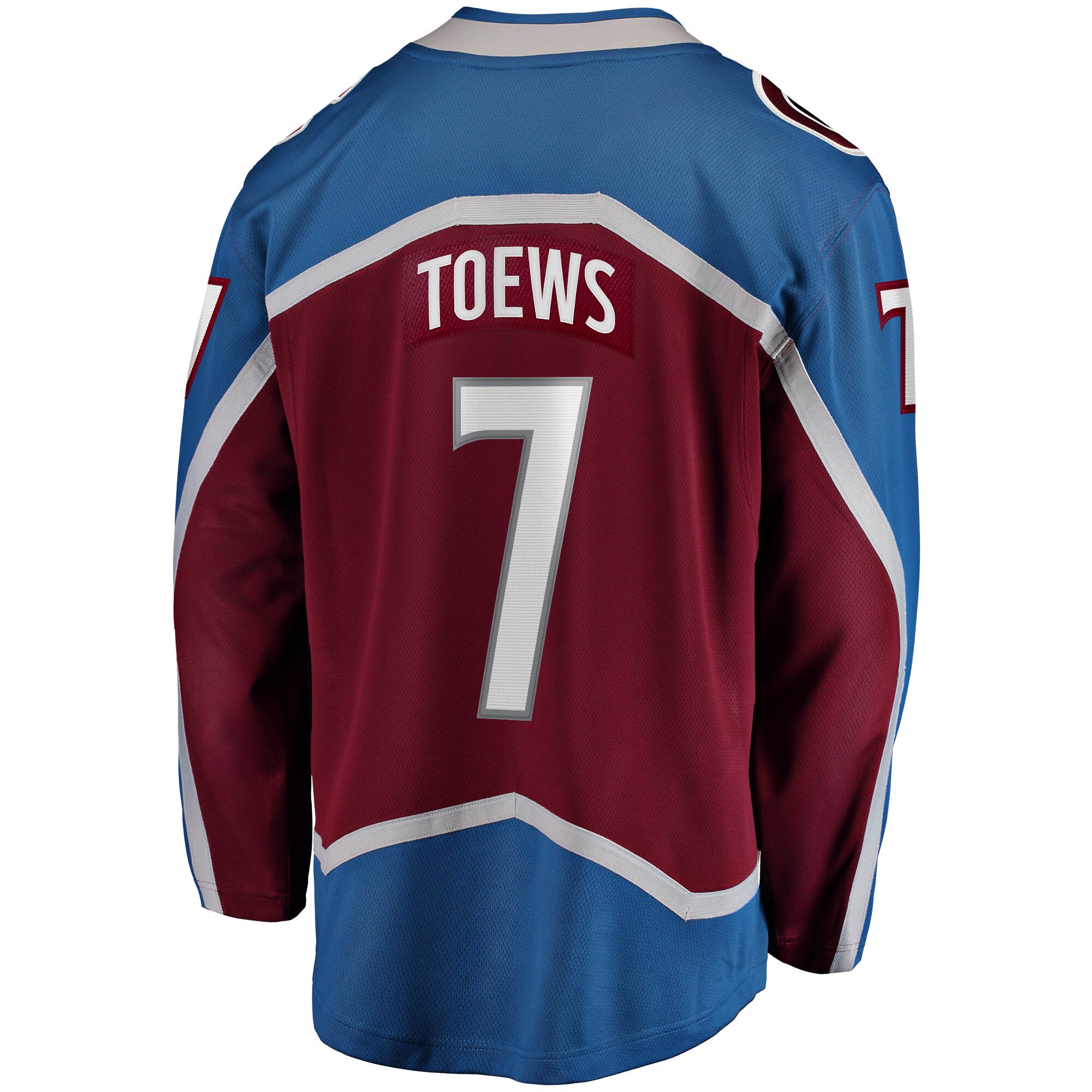 Devon Toews Colorado Avalanche Fanatics Home Breakaway Player Jersey – Burgundy Clowdercats