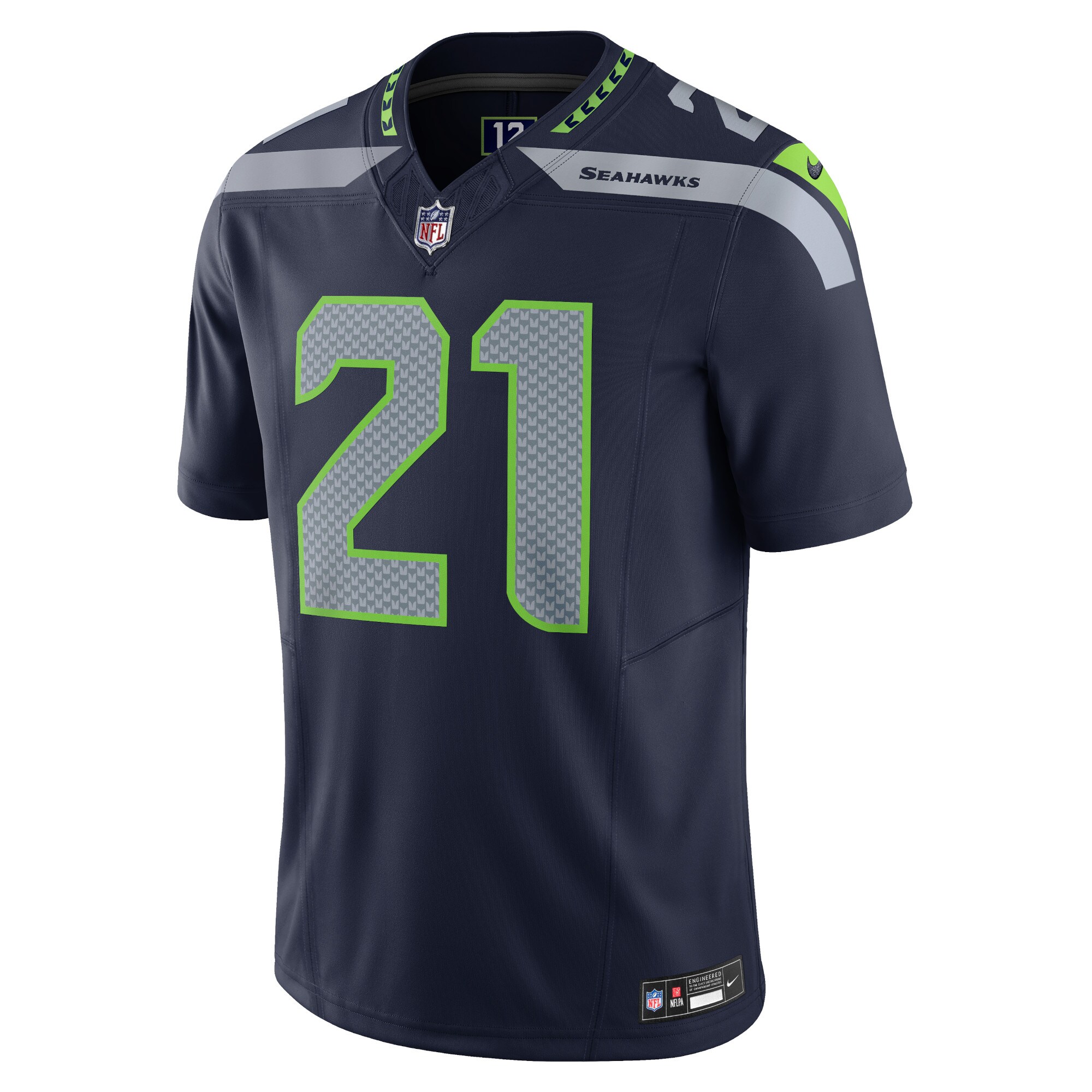 Devon Witherspoon Seattle Seahawks Nike Vapor F.U.S.E. Limited Jersey – Navy Clowdercats