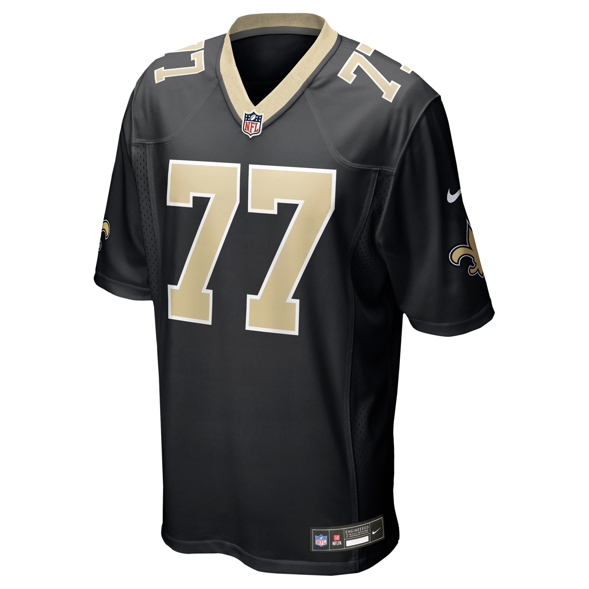 Dillon Radunz New Orleans Saints Nike Team Game Jersey – Black Clowdercats